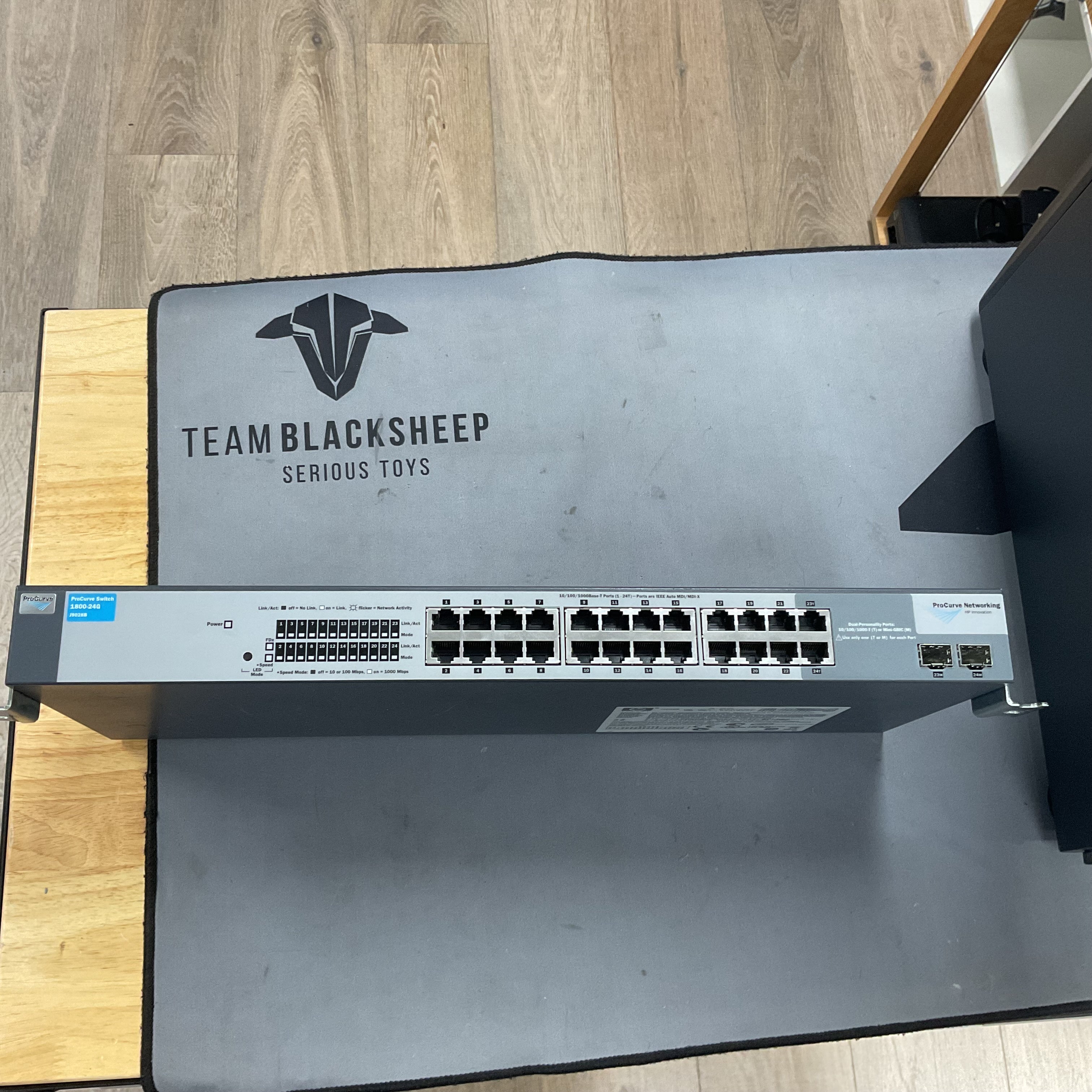 HP PROCURVE 1800-24G J9028B 24-PORT GIGABIT MANAGED SWITCH USED [PC]