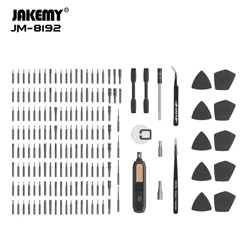 JAKEMY JM-8192 (180 in 1) CR-V Screwdriver Set