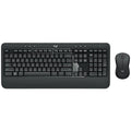 Logitech MK540 Advanced Wireless Keyboard & Mouse Combo - USB Receiver, 10 Meter Wireless Connection, Plug and Play, Contoured Mouse 920-008682 [PC]