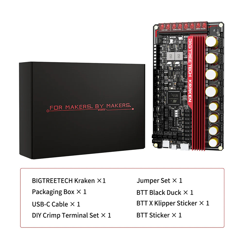 BigTreeTech Kraken High Current 8-Axis Motherboard