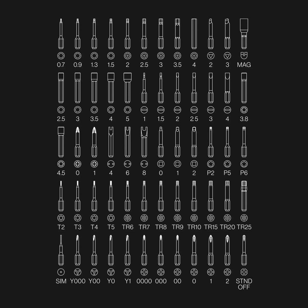 LTT Precision Bit Set + Case [Screwdriver sold separately]