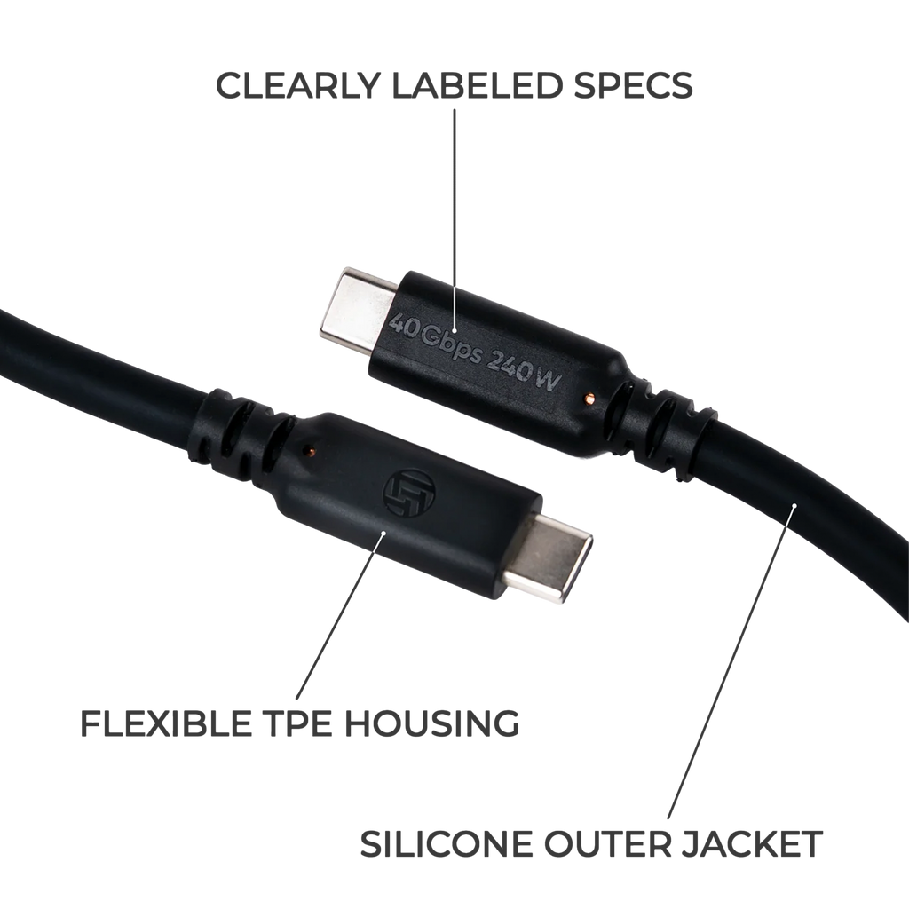 Linus Tech Tips LTT TrueSpec Cable USB Type C to C (240W)