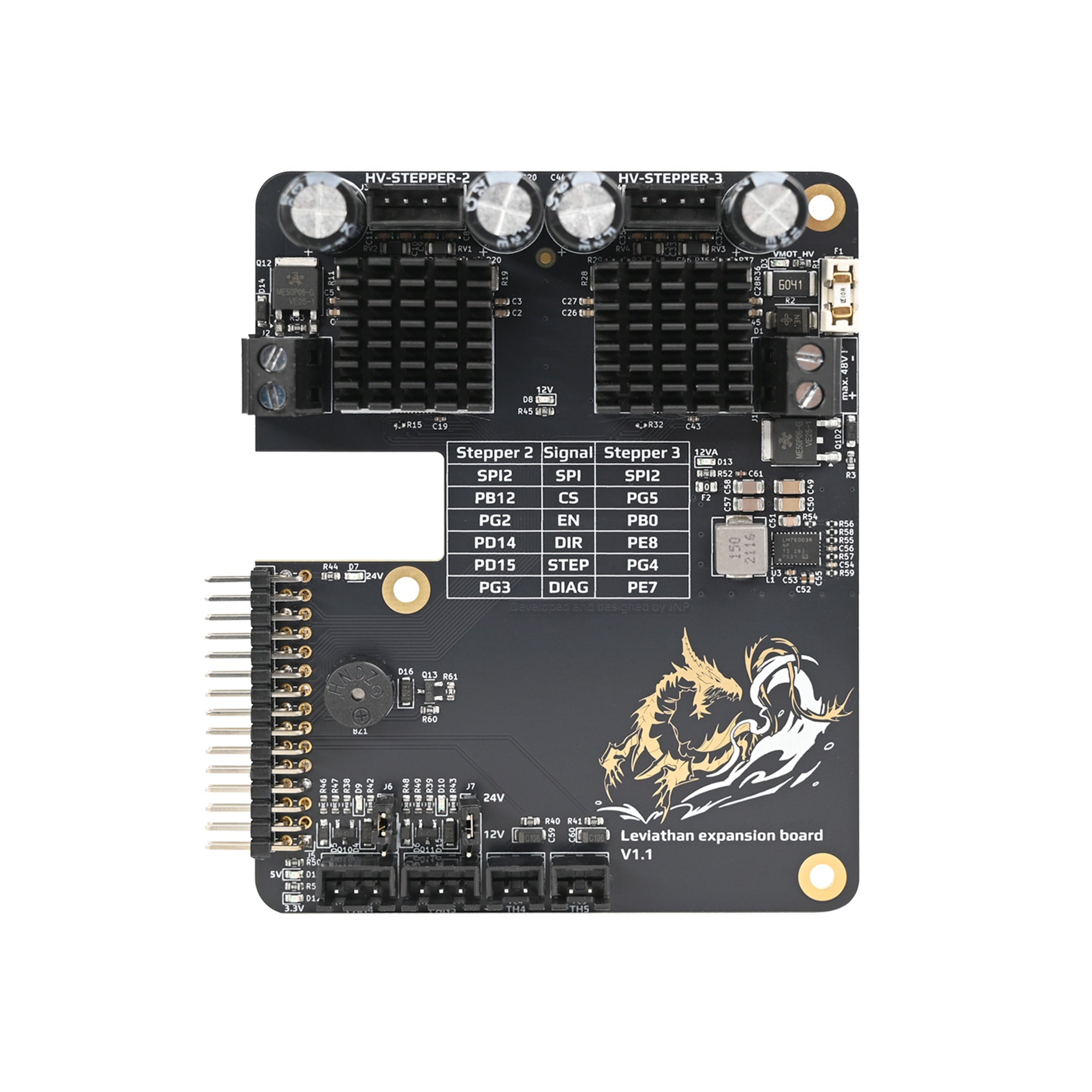 LDO Leviathan Extension Board (adds 2 more TMC5160)