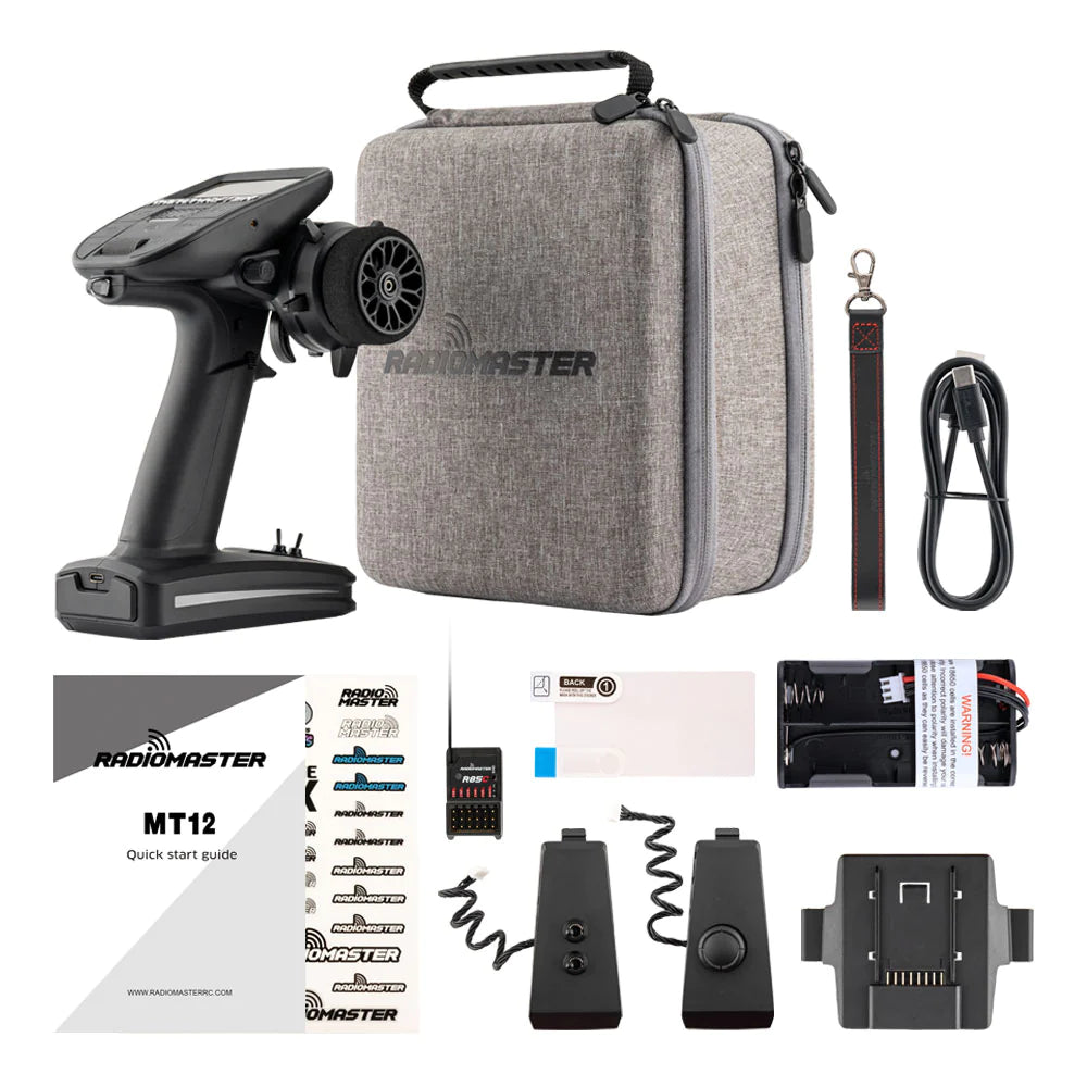 RadioMaster MT12 Surface Radio Controller Bundle (Batteries NOT Included)