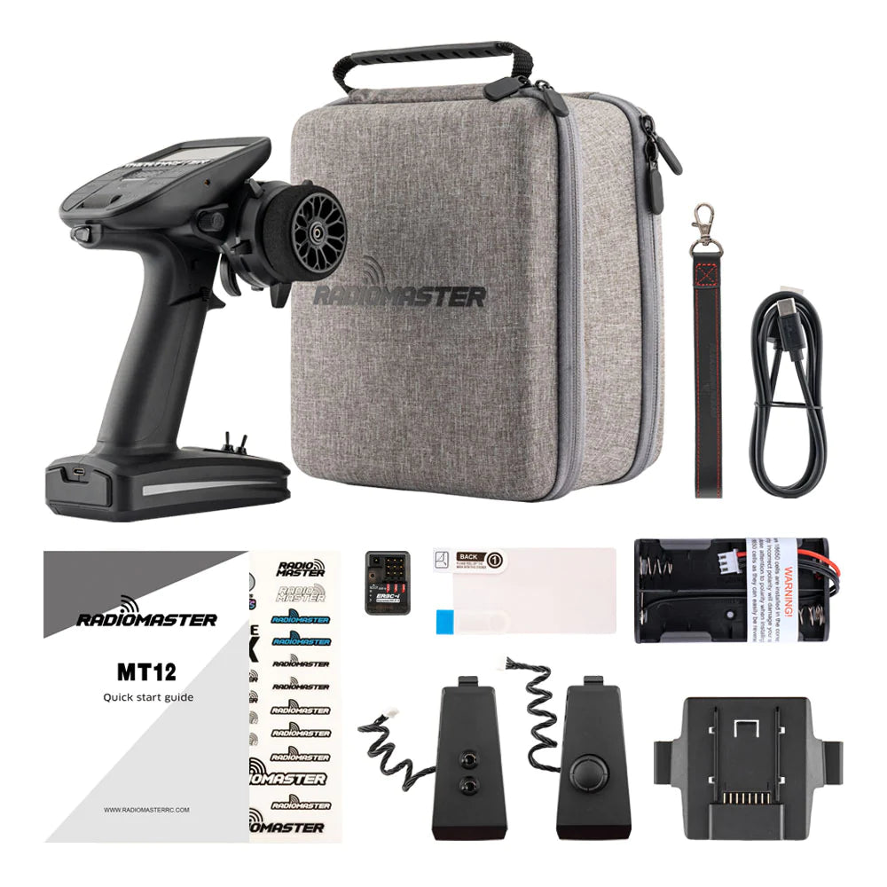 RadioMaster MT12 Surface Radio Controller Bundle (Batteries NOT Included)
