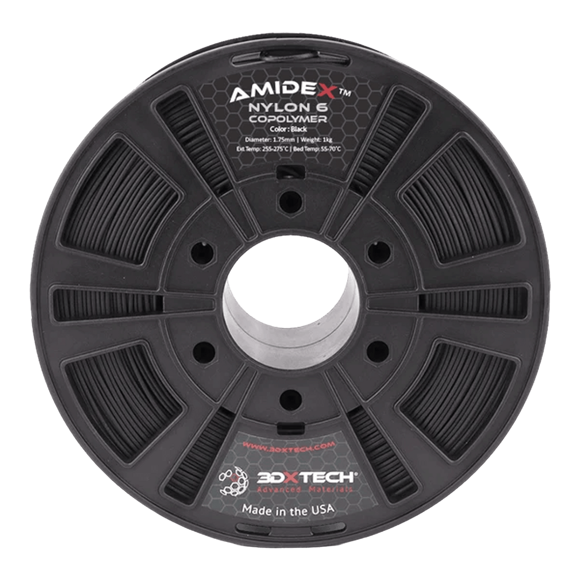 3DXTech Amidex Nylon 6-66 CoPolymer Filament 1.75mm 750g