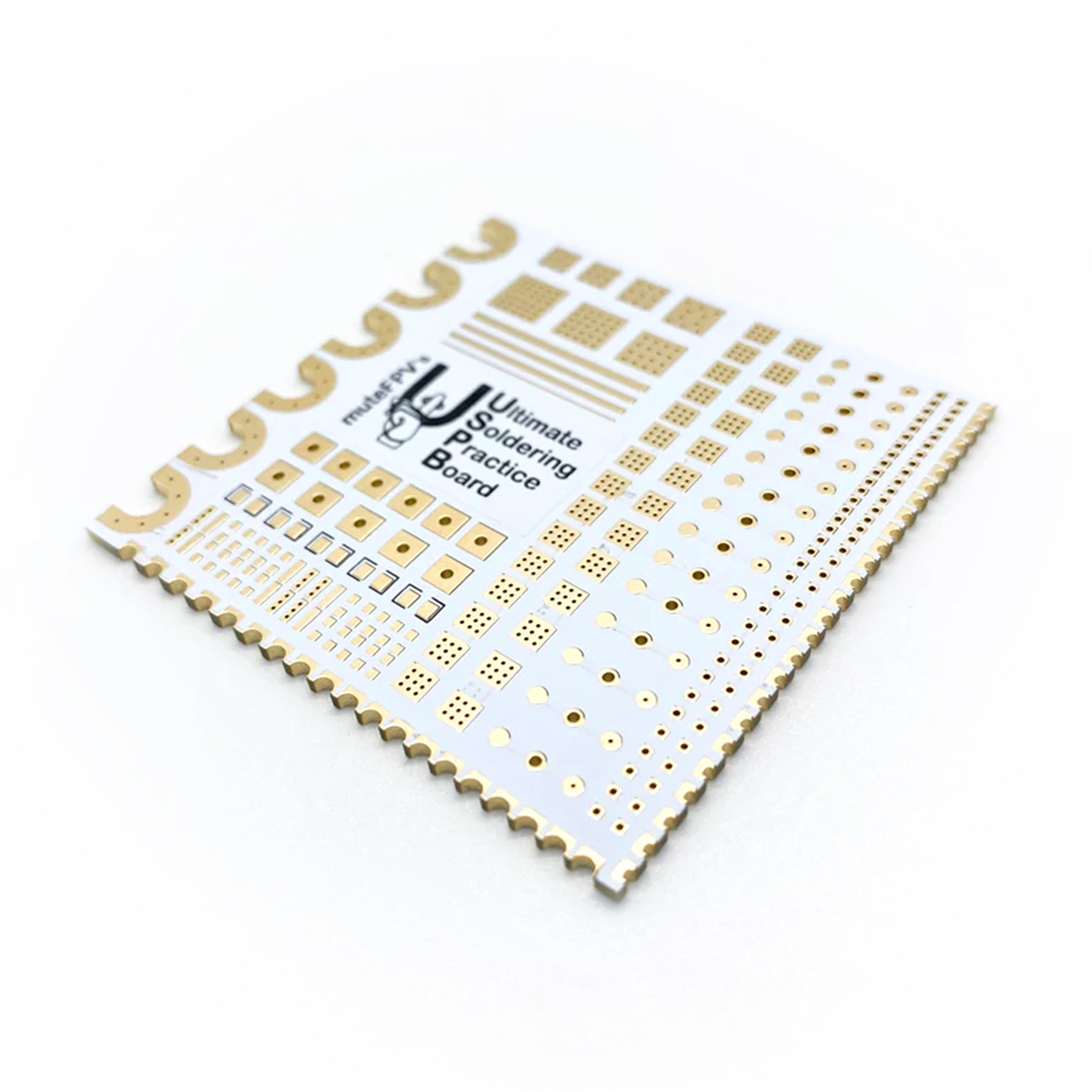NewBeeDrone & MuteFPV Soldering Practice Board
