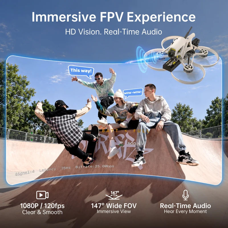CaddxFPV Curve Micro P18 HD Tiny Whoop FPV Drone