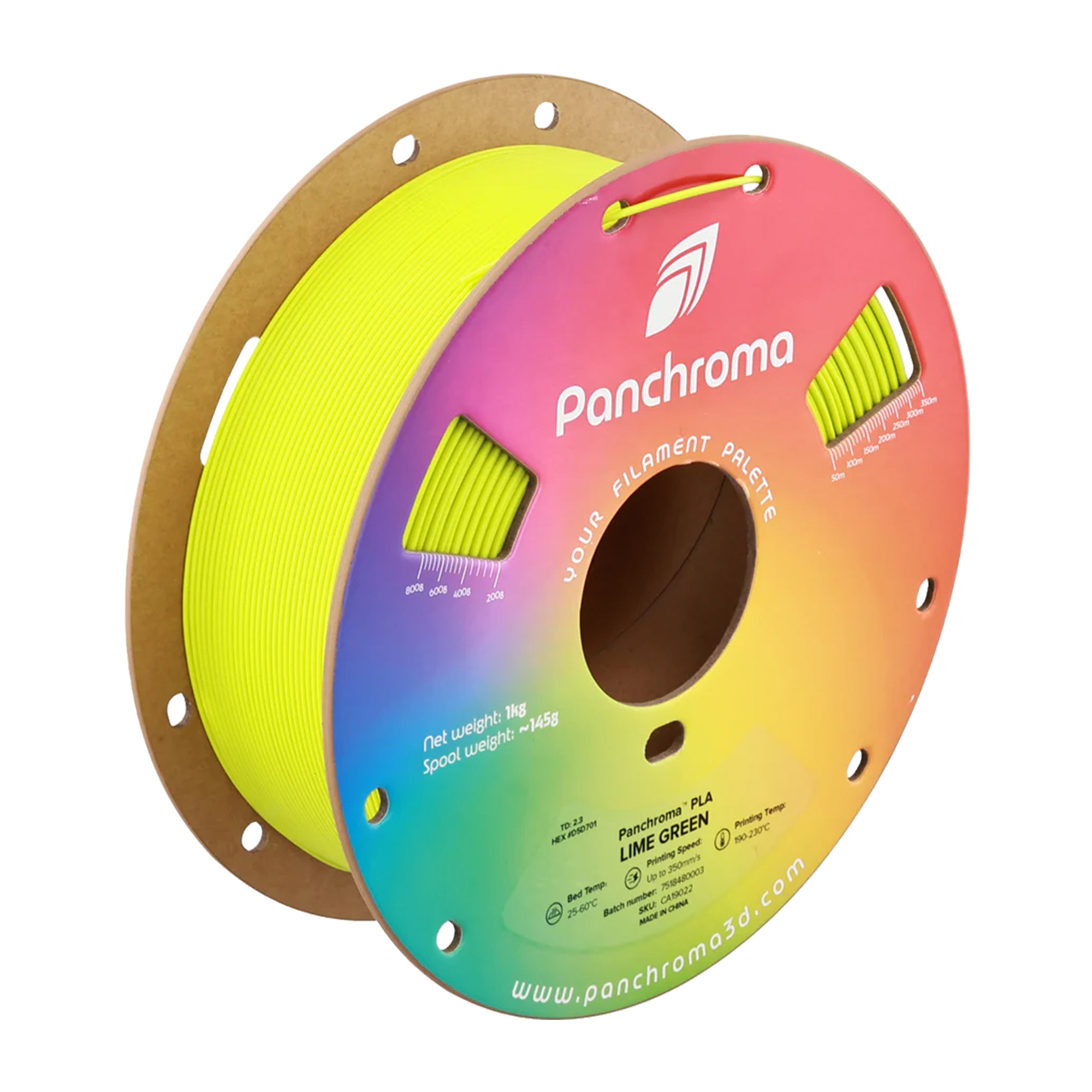 Polymaker Panchroma Basic PLA 1.75mm Filament 1kg (With Spool)