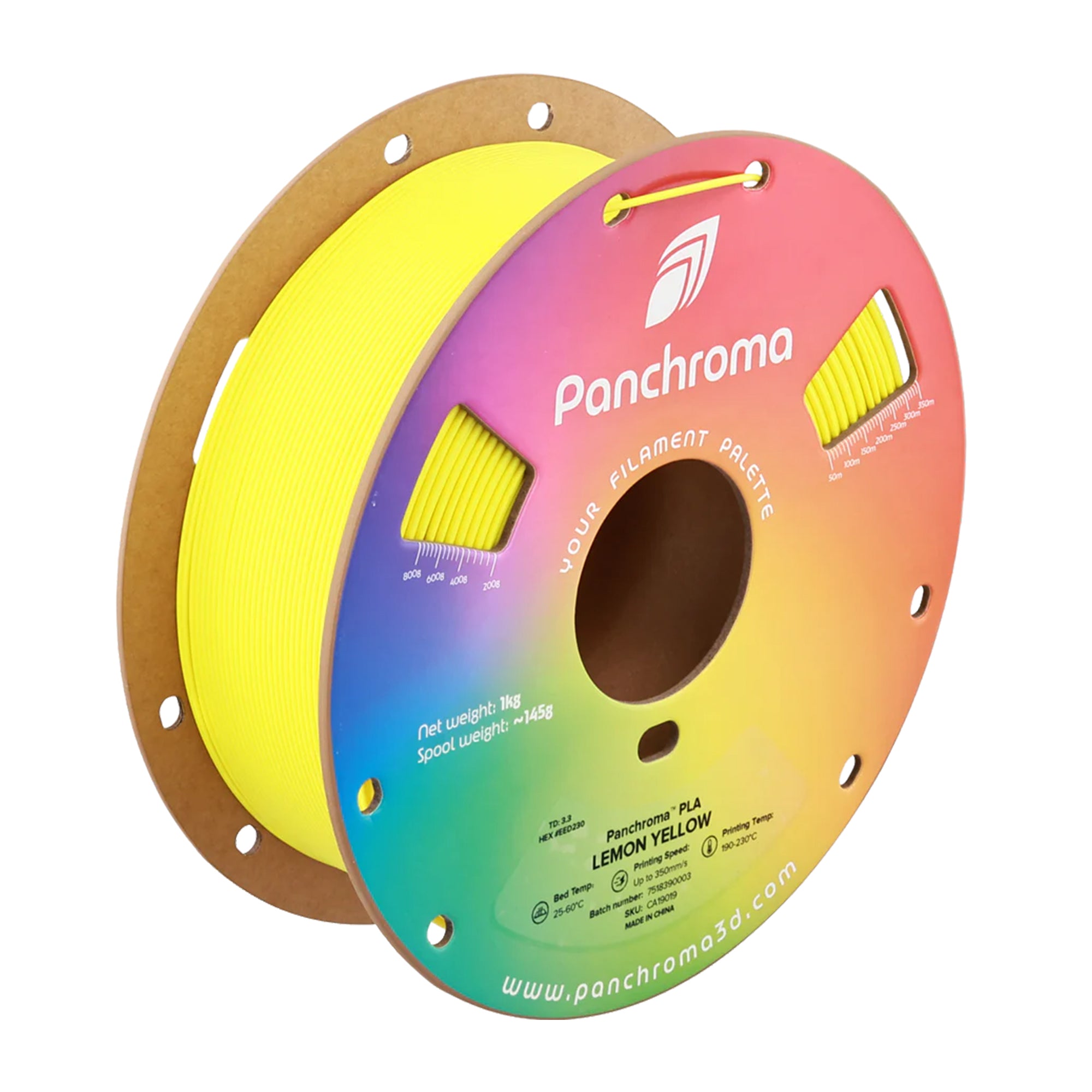 Polymaker Panchroma Basic PLA 1.75mm Filament 1kg (With Spool)