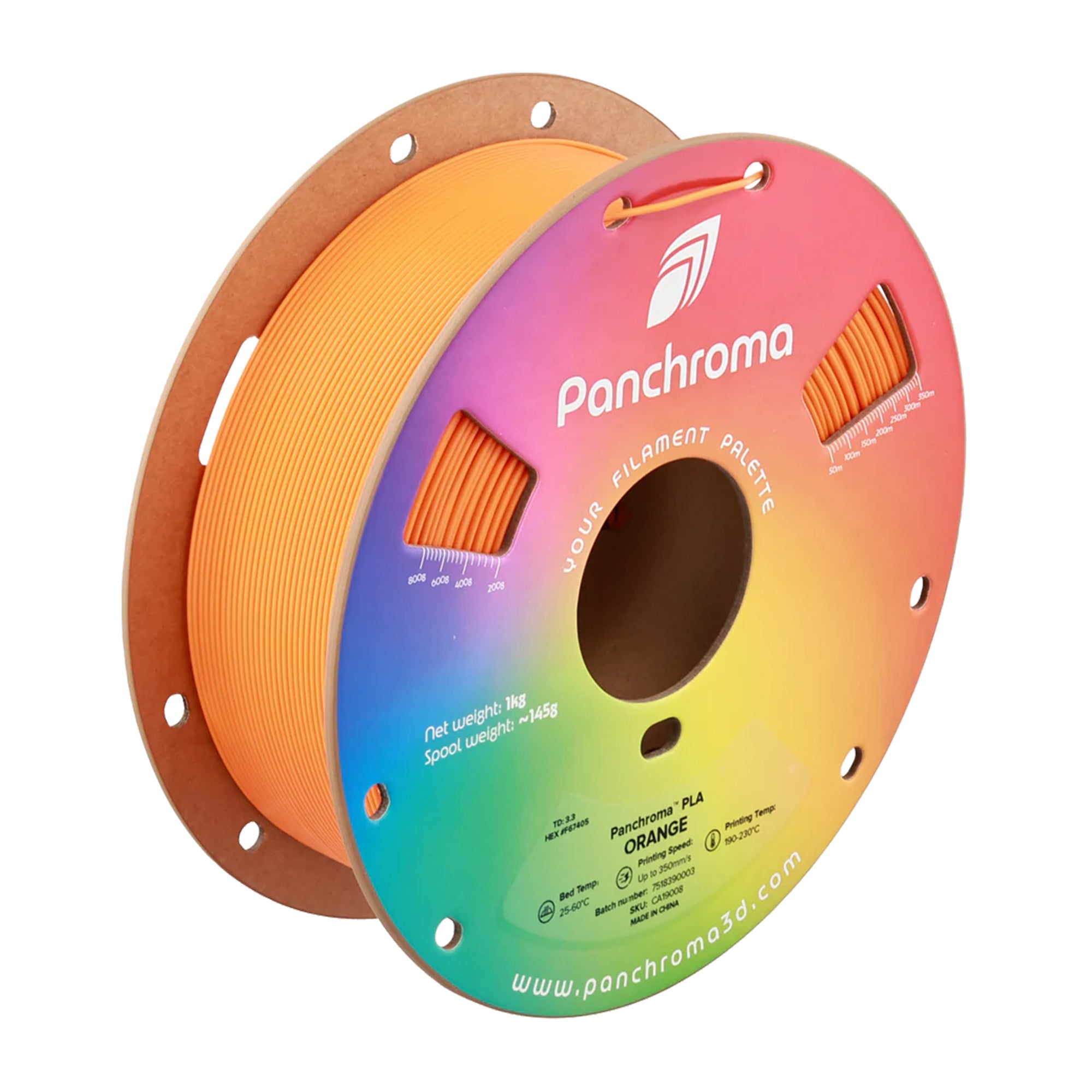 Polymaker Panchroma Basic PLA 1.75mm Filament 1kg (With Spool)