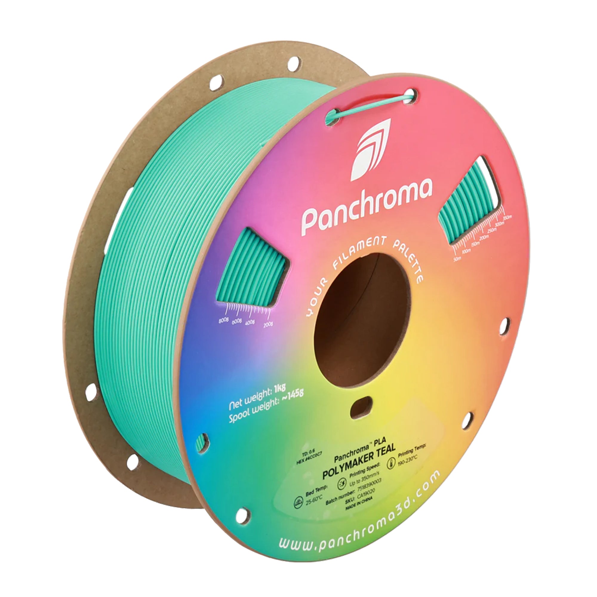 Polymaker Panchroma Basic PLA 1.75mm Filament 1kg (With Spool)