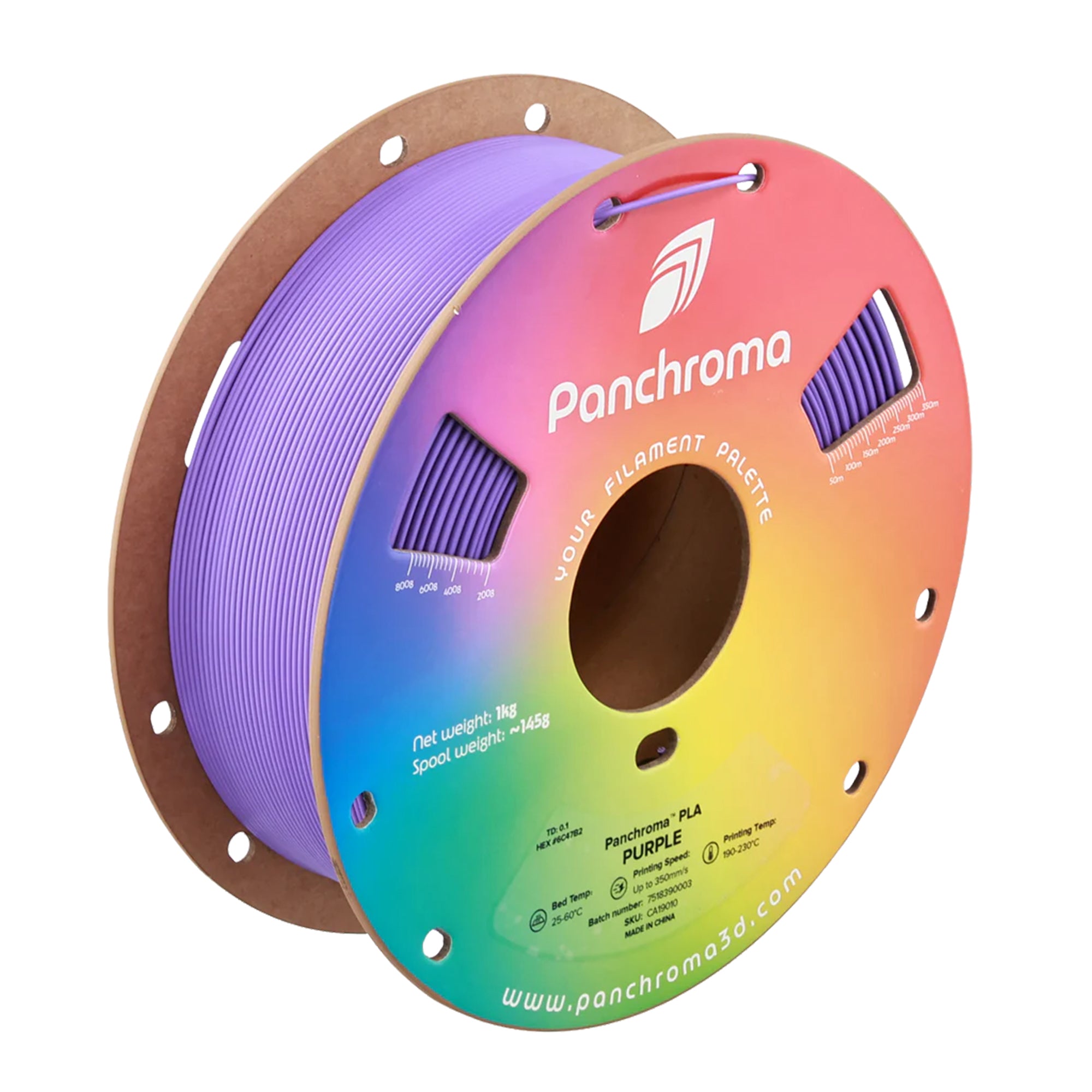 Polymaker Panchroma Basic PLA 1.75mm Filament 1kg (With Spool)