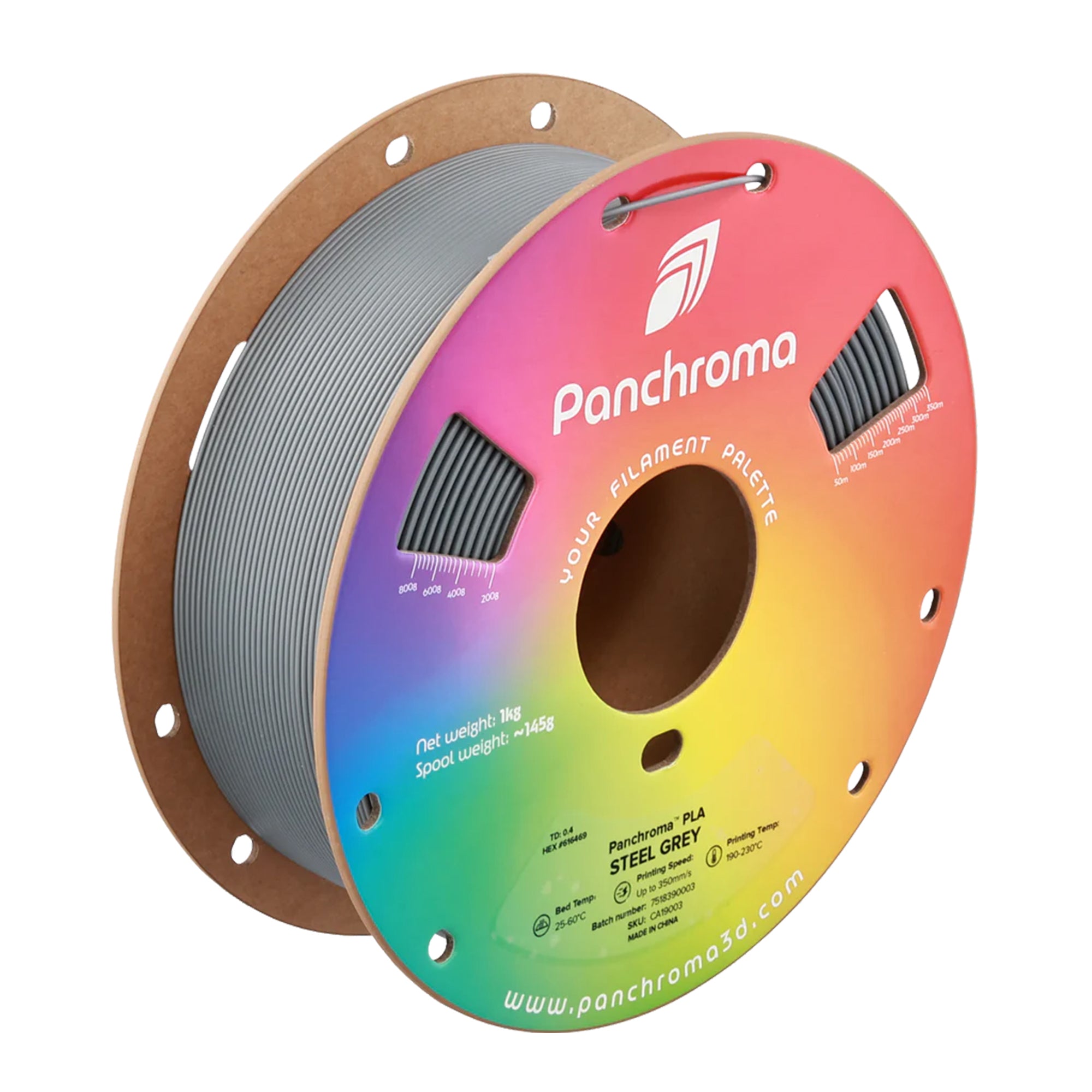 Polymaker Panchroma Basic PLA 1.75mm Filament 1kg (With Spool)