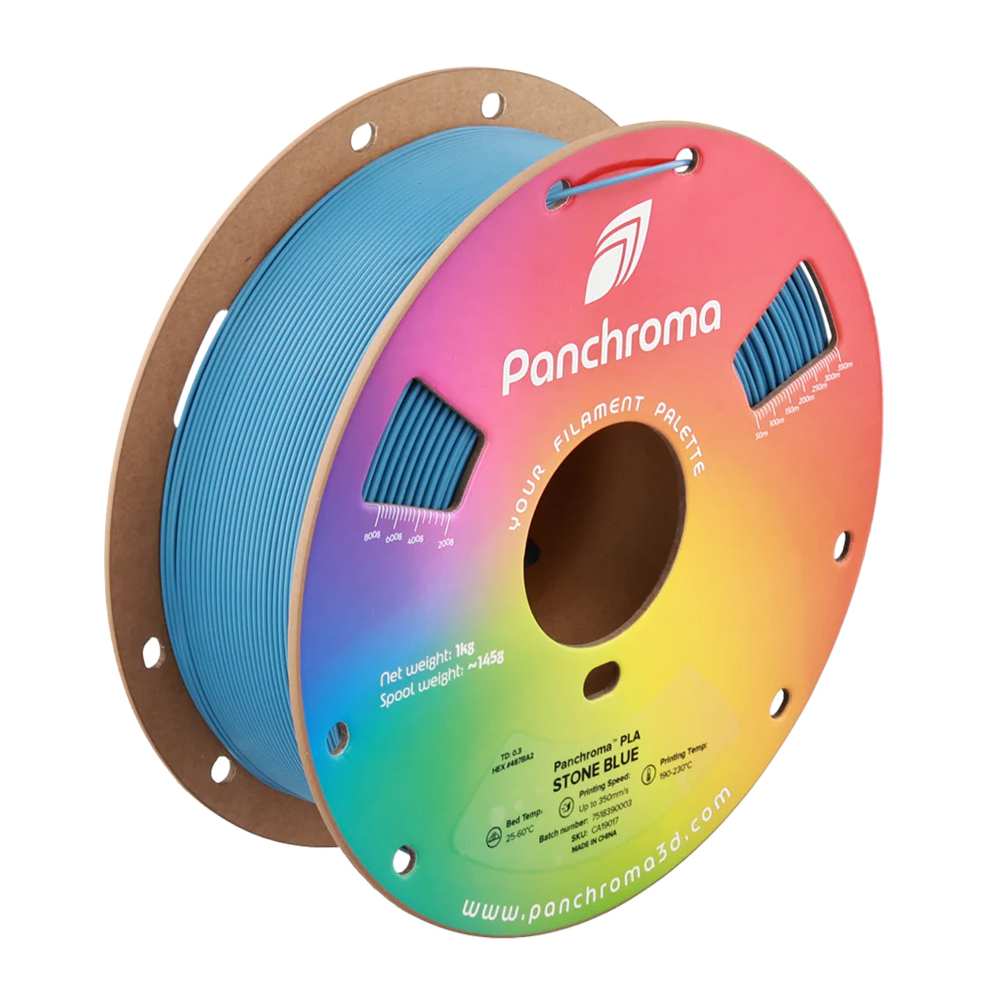 Polymaker Panchroma Basic PLA 1.75mm Filament 1kg (With Spool)