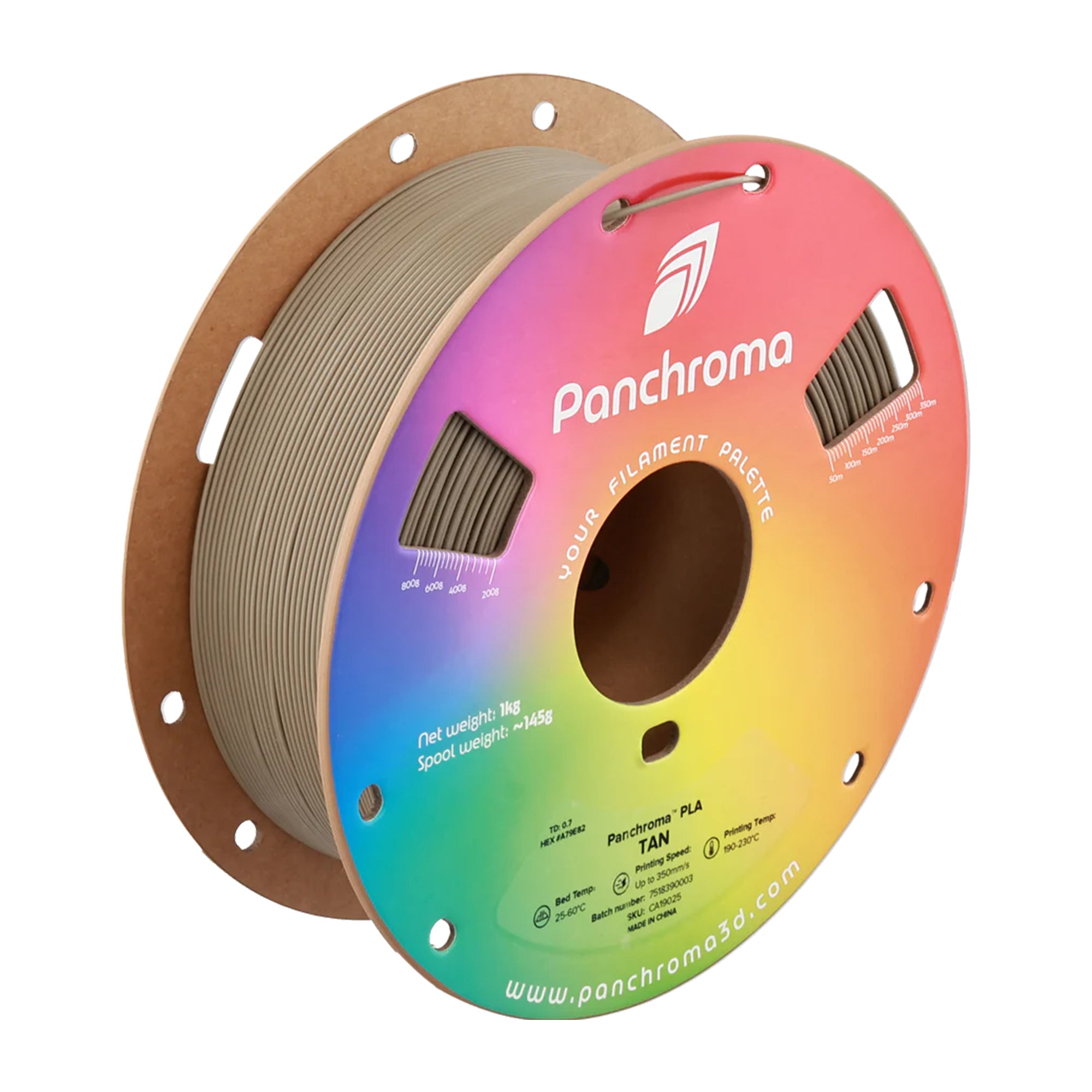 Polymaker Panchroma Basic PLA 1.75mm Filament 1kg (With Spool)
