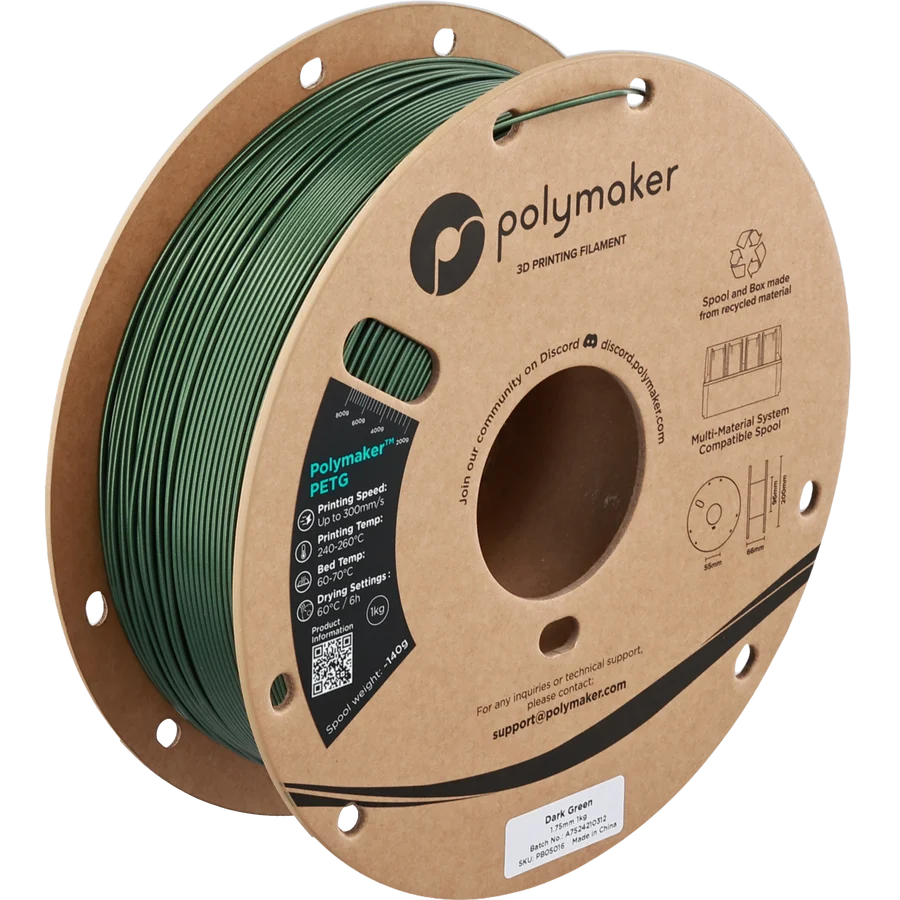 Polymaker PETG 1.75mm Filament 1kg (2025)