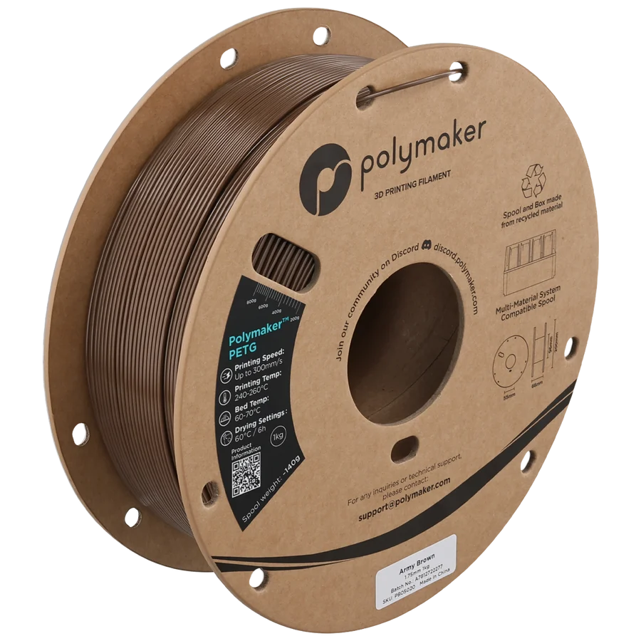 Polymaker PETG 1.75mm Filament 1kg (2025)