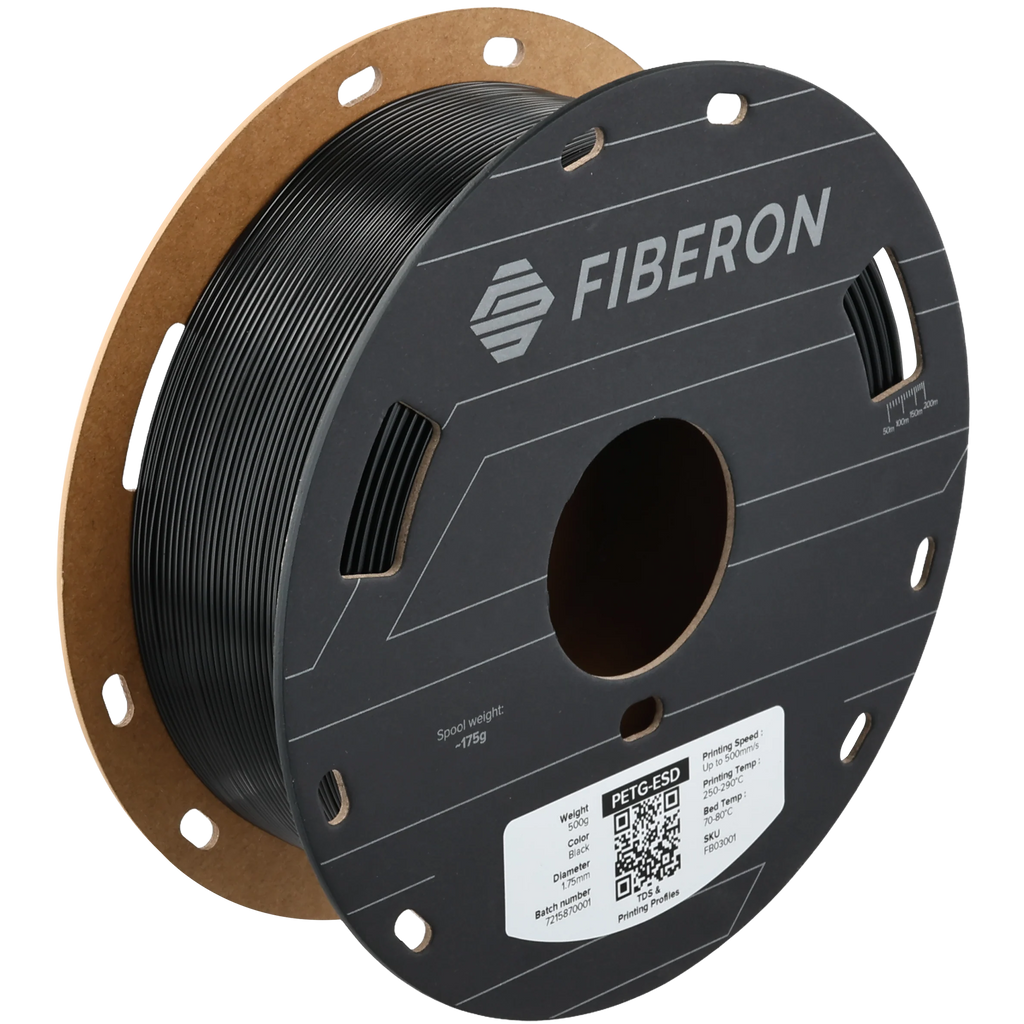 Polymaker Fiberon PETG-ESD 1.75mm Filament 500g (Formerly PolyMax PETG-ESD)
