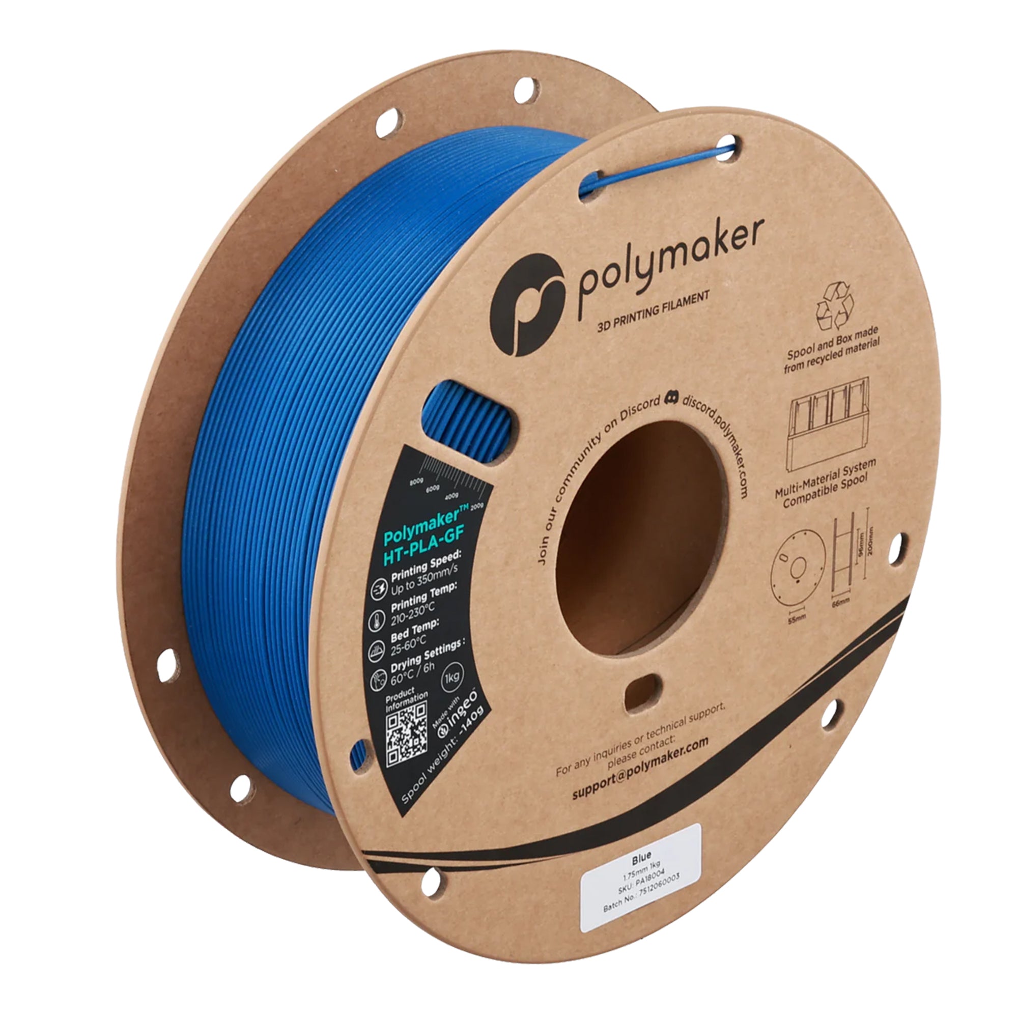 Polymaker HT-PLA-GF 1.75mm Filament 1kg