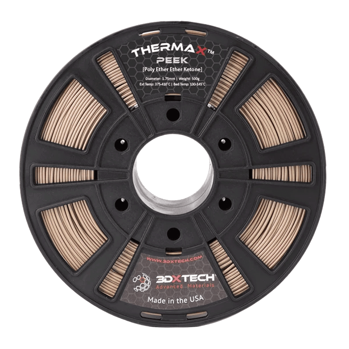 3DXTech ThermaX PEEK 1.75mm Filament