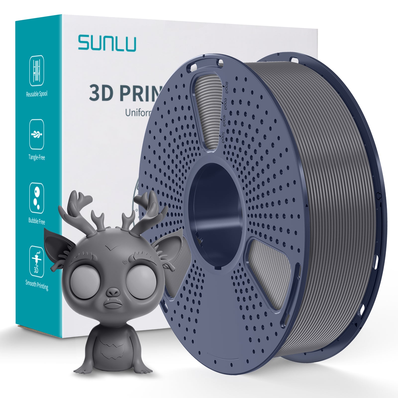 Sunlu PLA+ Filament 1.75mm 1kg