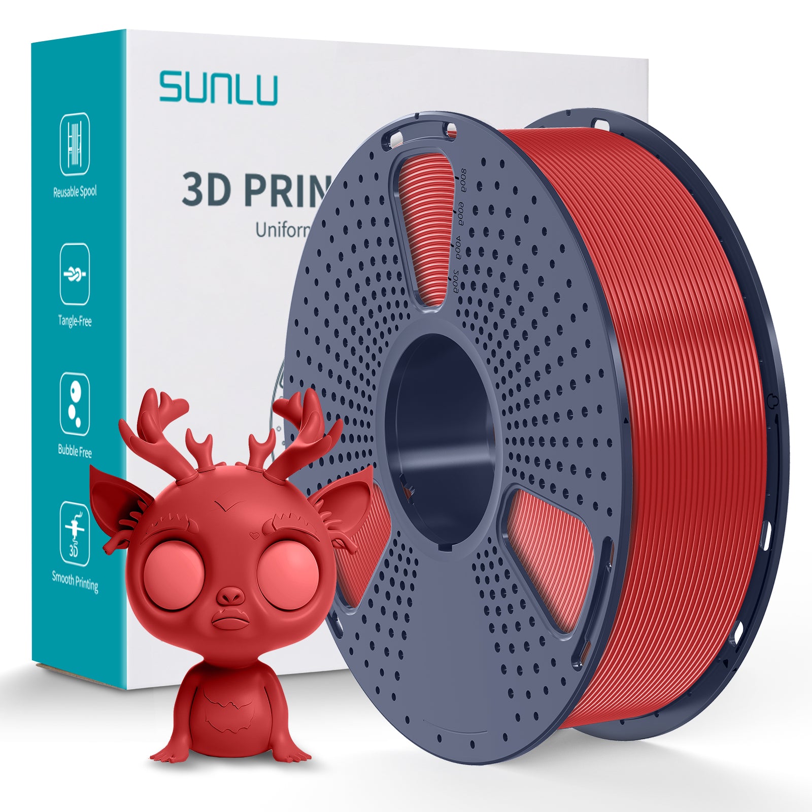 Sunlu PLA+ Filament 1.75mm 1kg