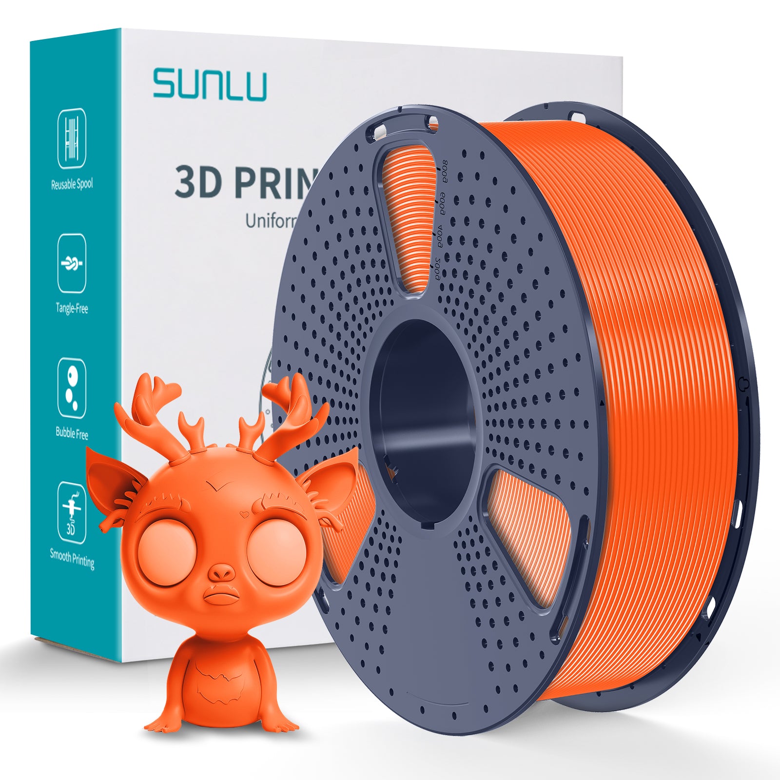 Sunlu PLA+ Filament 1.75mm 1kg