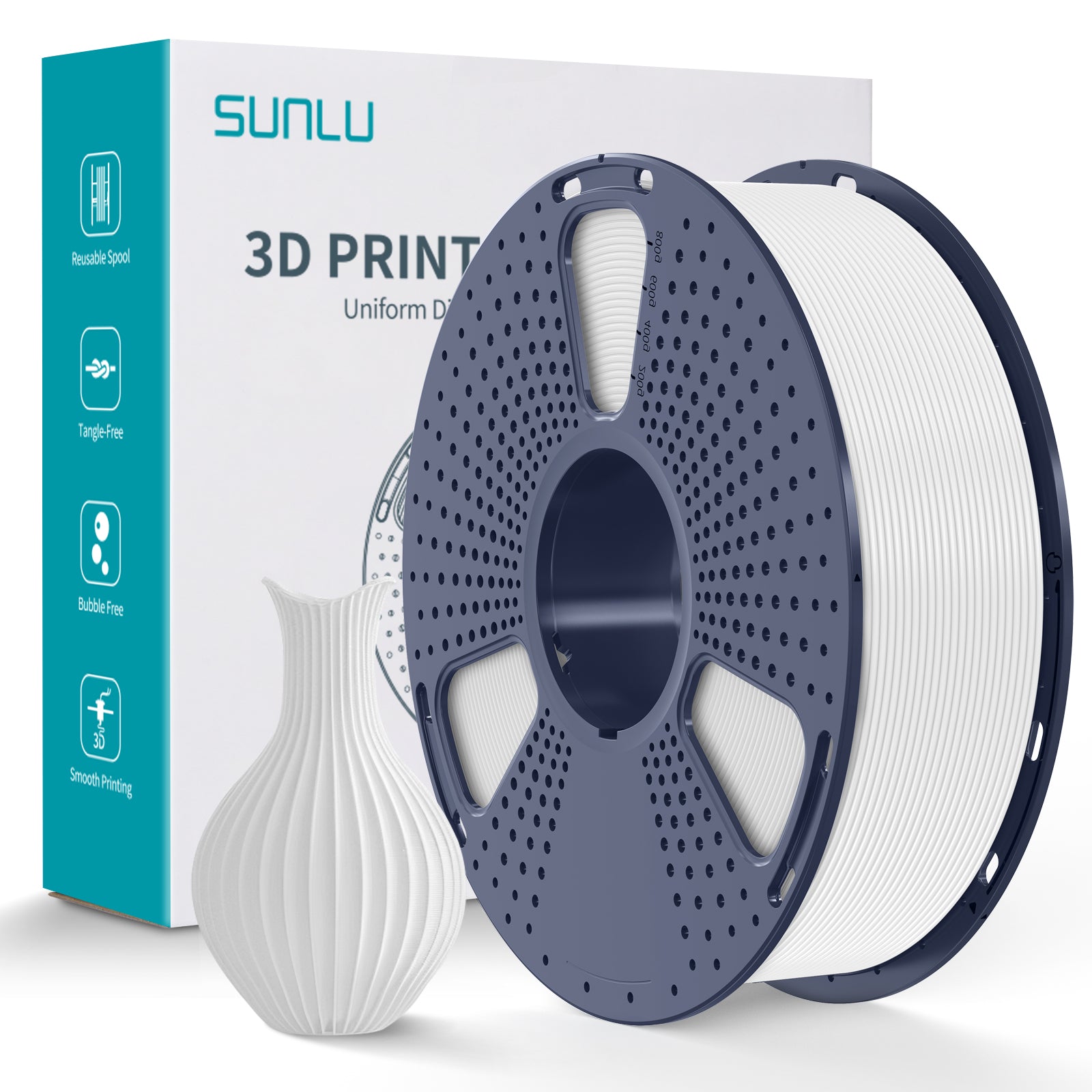 Sunlu PLA+ Filament 1.75mm 1kg