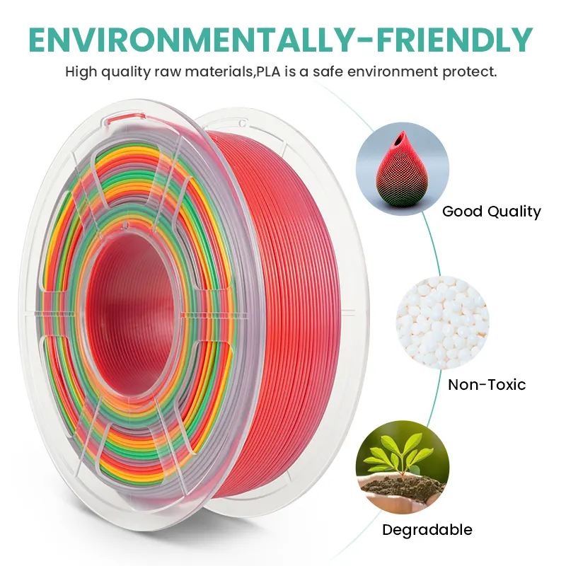 Sunlu Rainbow PLA Filament 1.75mm 1kg