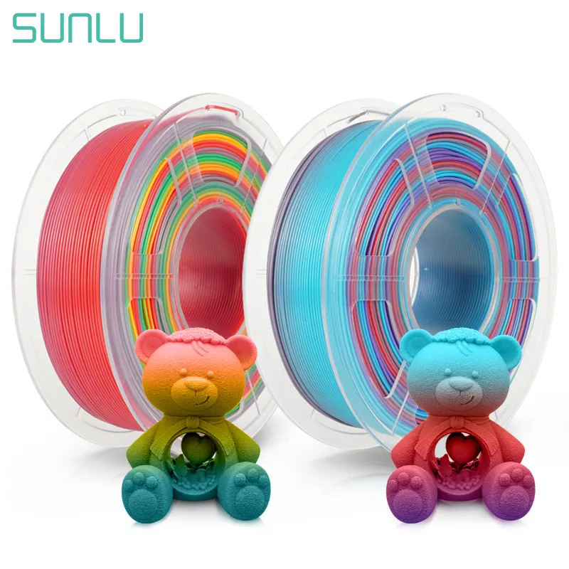 Sunlu Rainbow PLA Filament 1.75mm 1kg