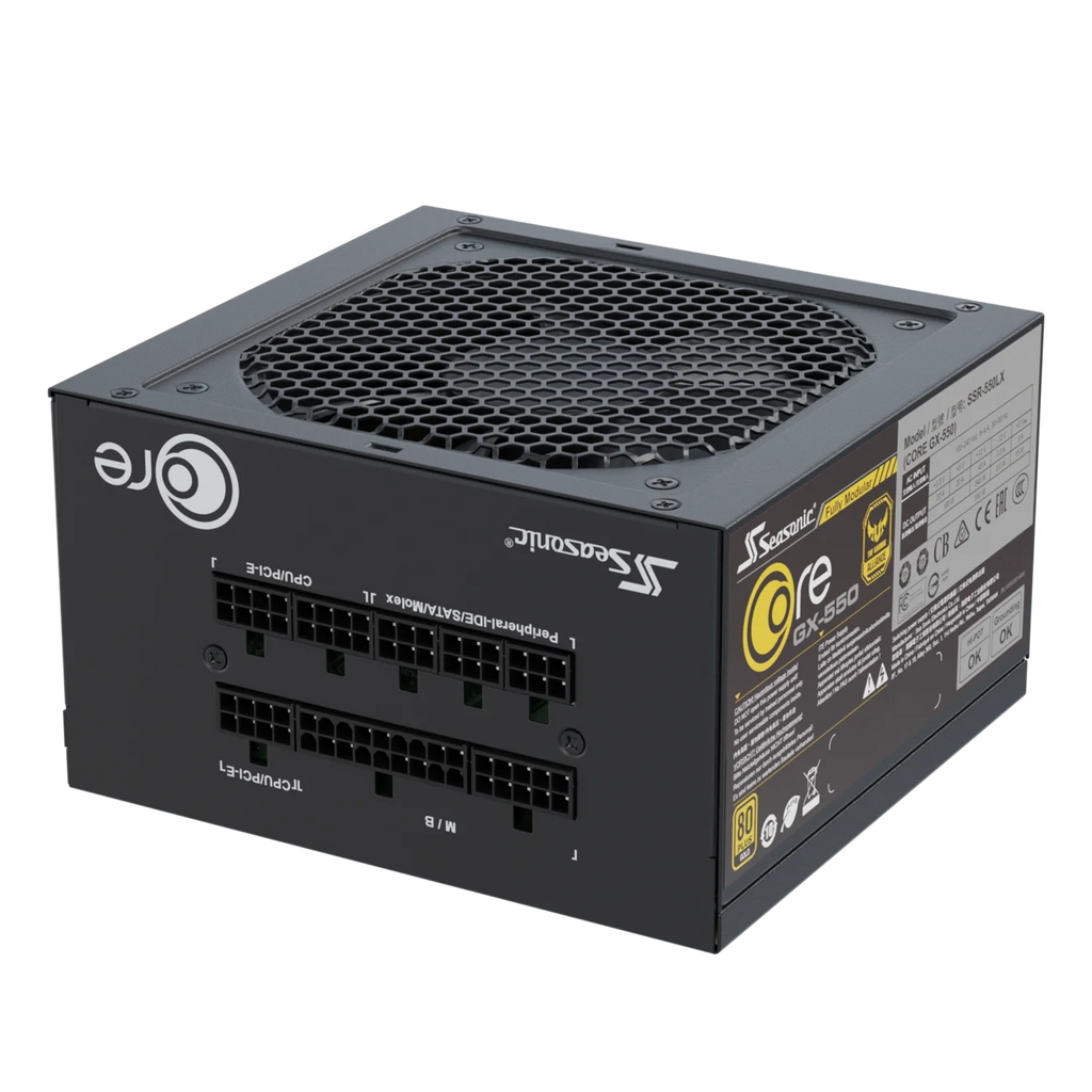 Seasonic Core GX-650 ATX3 80 Plus Gold Full Modular 650W PSU PSUSEACOREGX650V2 [PC]