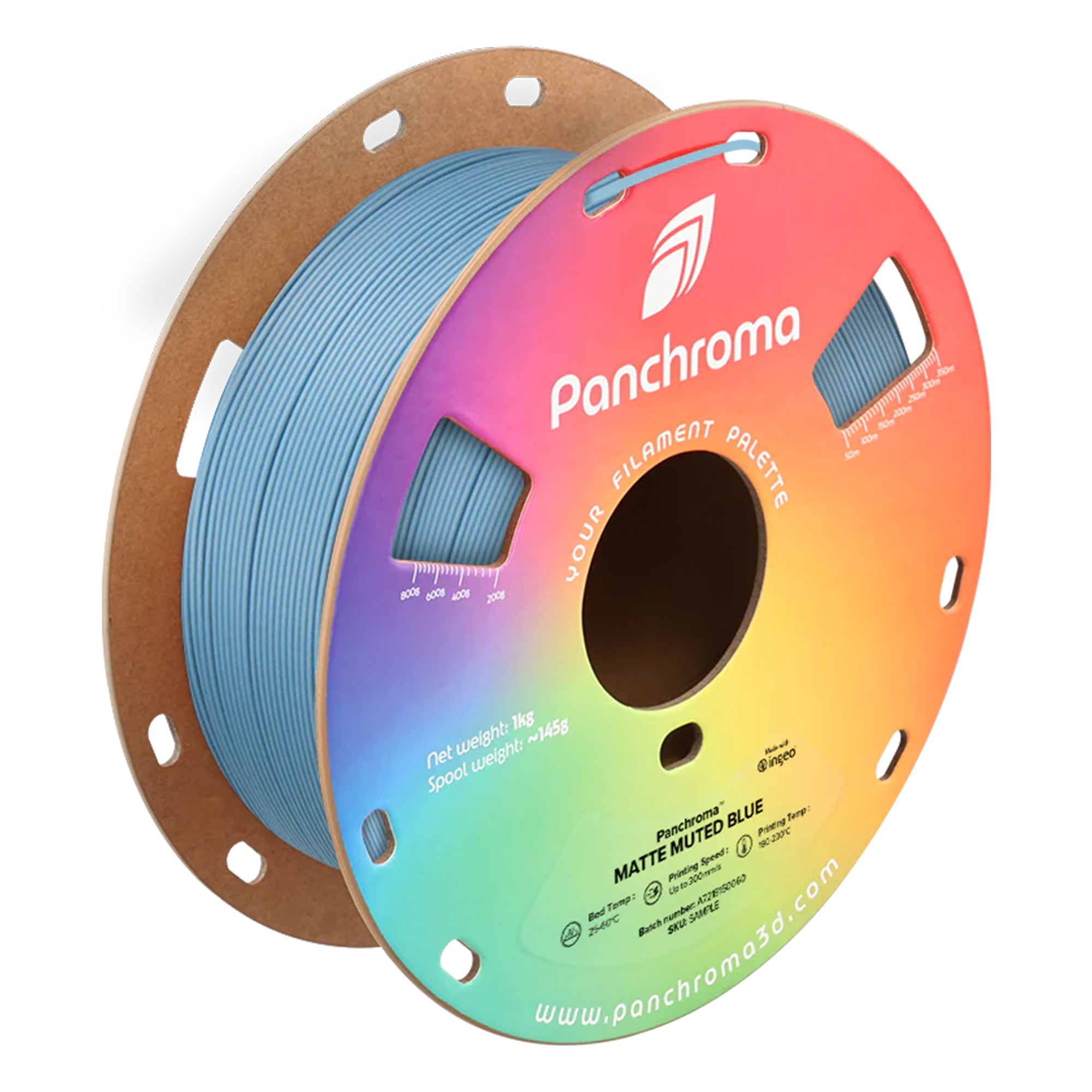Polymaker PolyTerra PLA Matte Filament 1.75mm 1kg