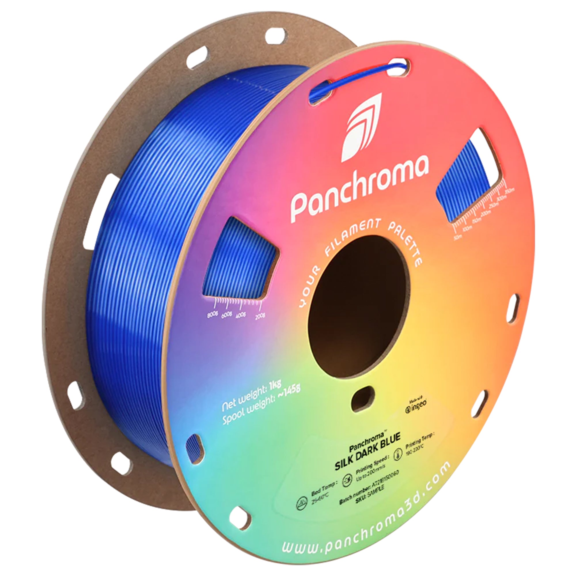 Polymaker Panchroma Silk PLA 1.75mm filament 1kg (NEW FORMULA)