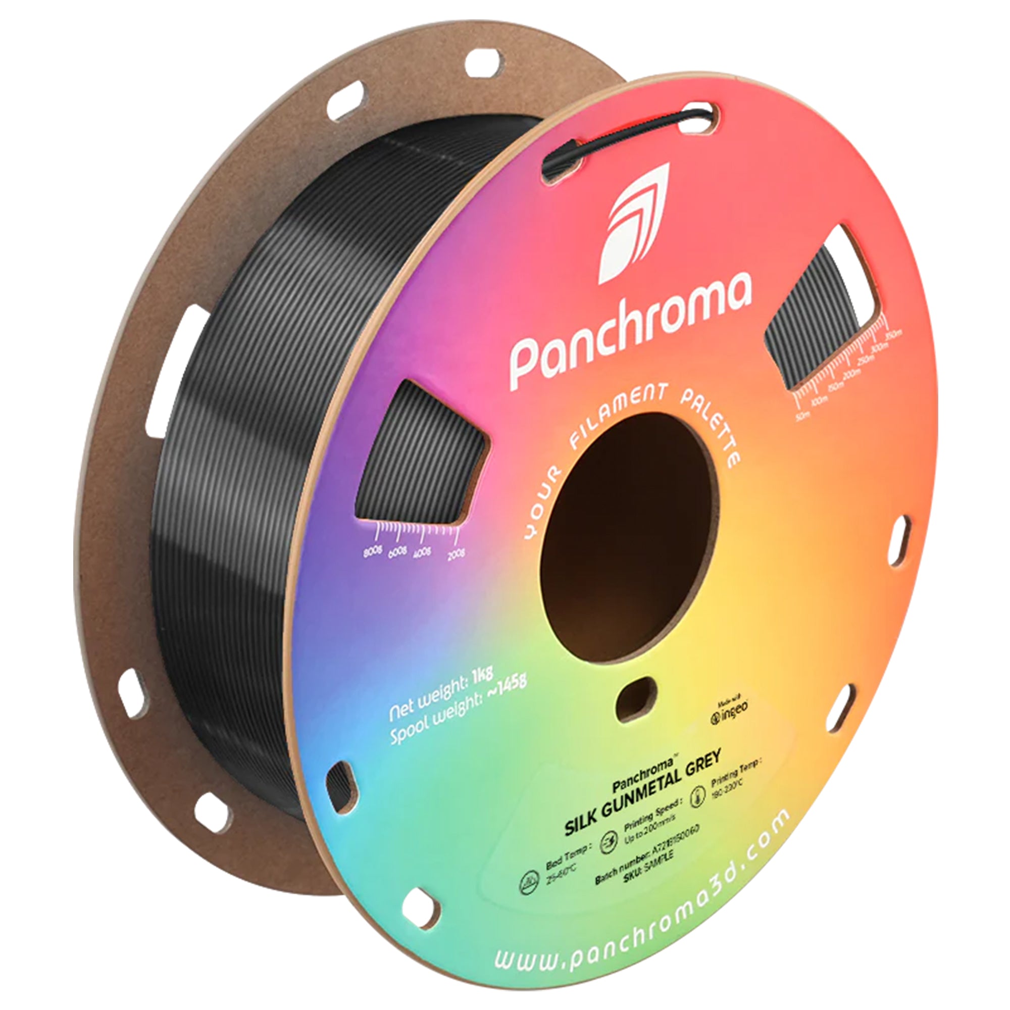 Polymaker Panchroma Silk PLA 1.75mm filament 1kg (NEW FORMULA)