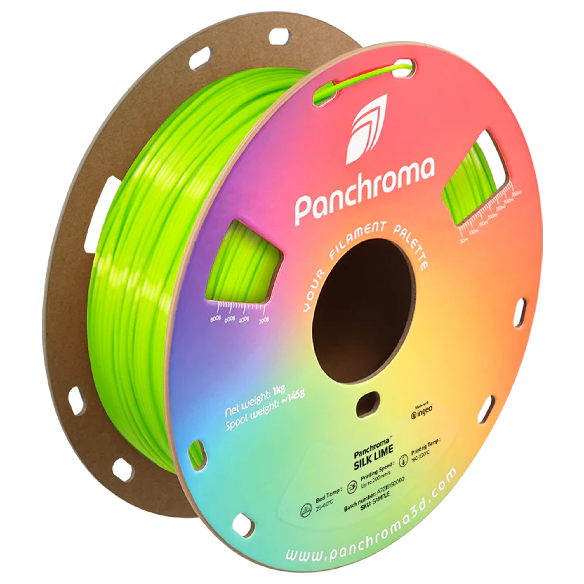 Polymaker Panchroma Silk PLA 1.75mm filament 1kg (NEW FORMULA)