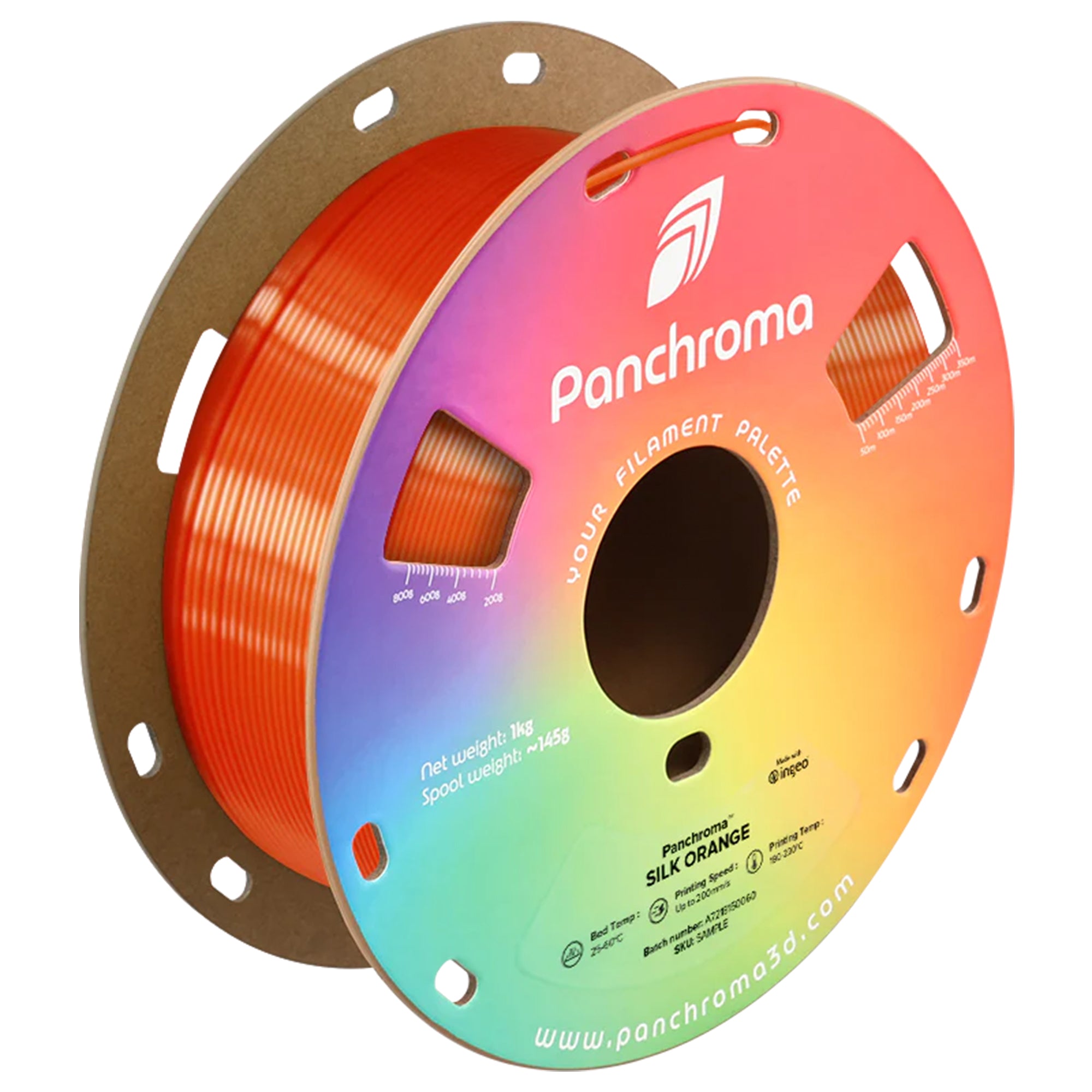 Polymaker Panchroma Silk PLA 1.75mm filament 1kg (NEW FORMULA)