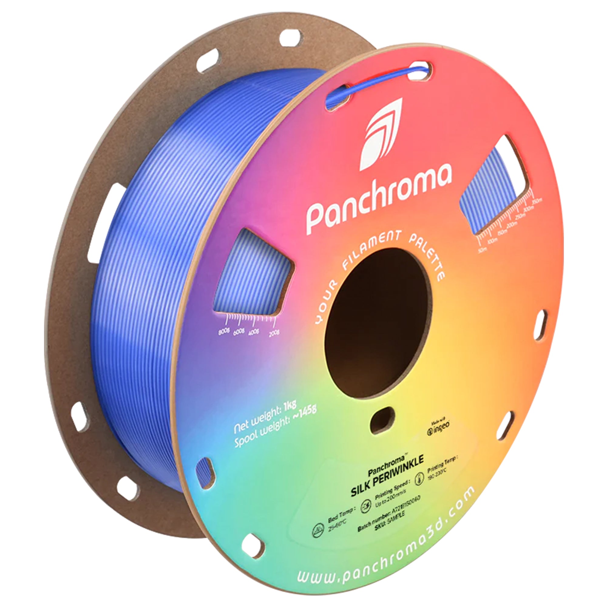 Polymaker Panchroma Silk PLA 1.75mm filament 1kg (NEW FORMULA)
