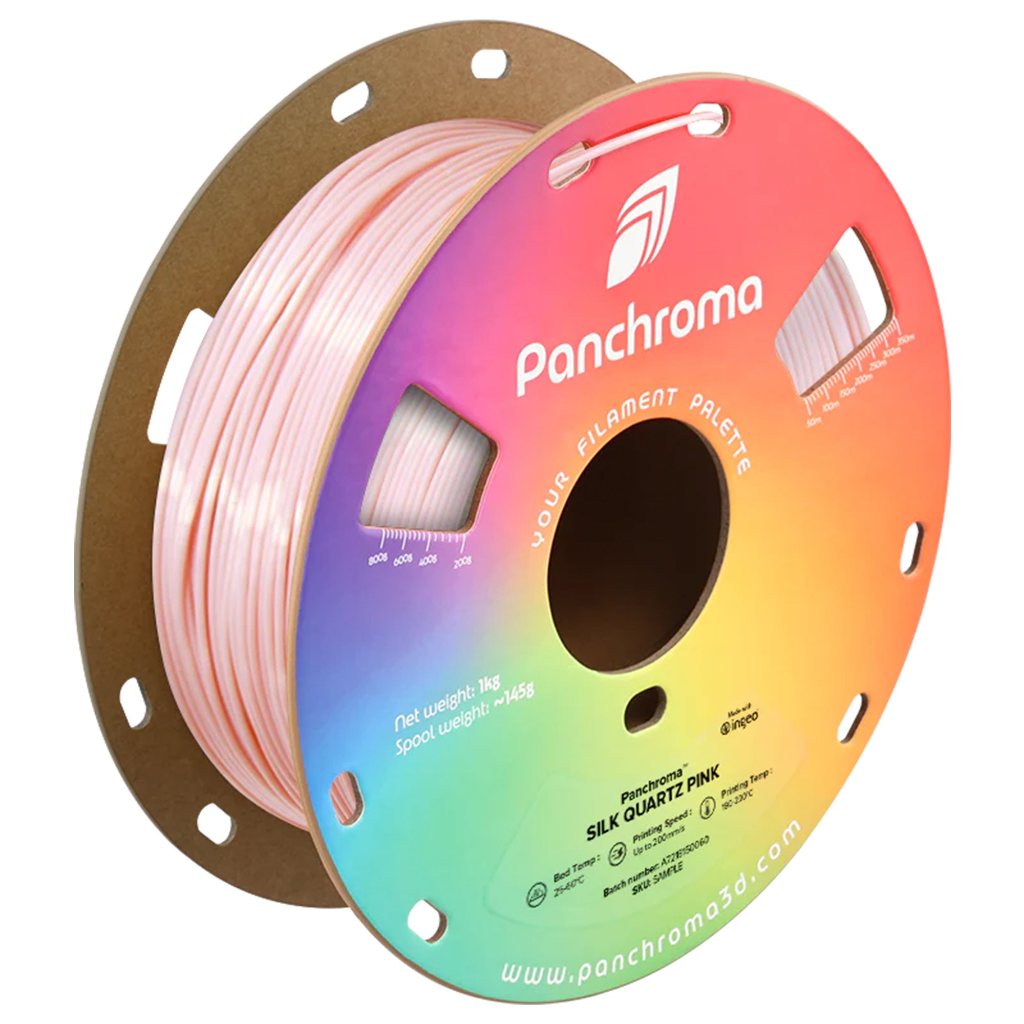 Polymaker Panchroma Silk PLA 1.75mm filament 1kg (NEW FORMULA)