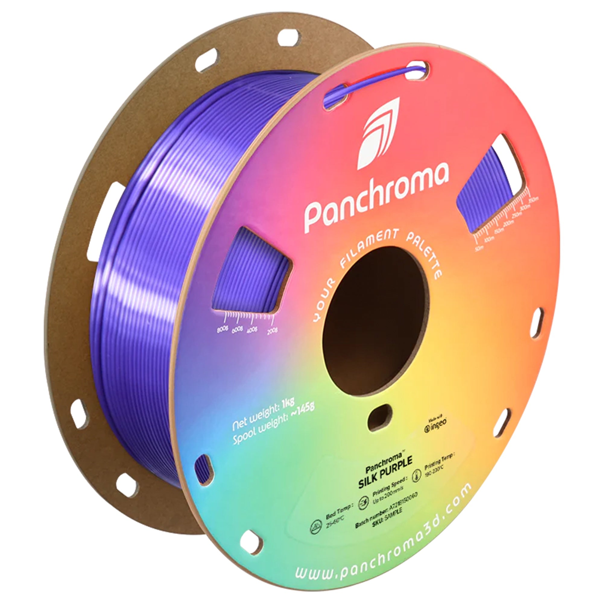 Polymaker Panchroma Silk PLA 1.75mm filament 1kg (NEW FORMULA)