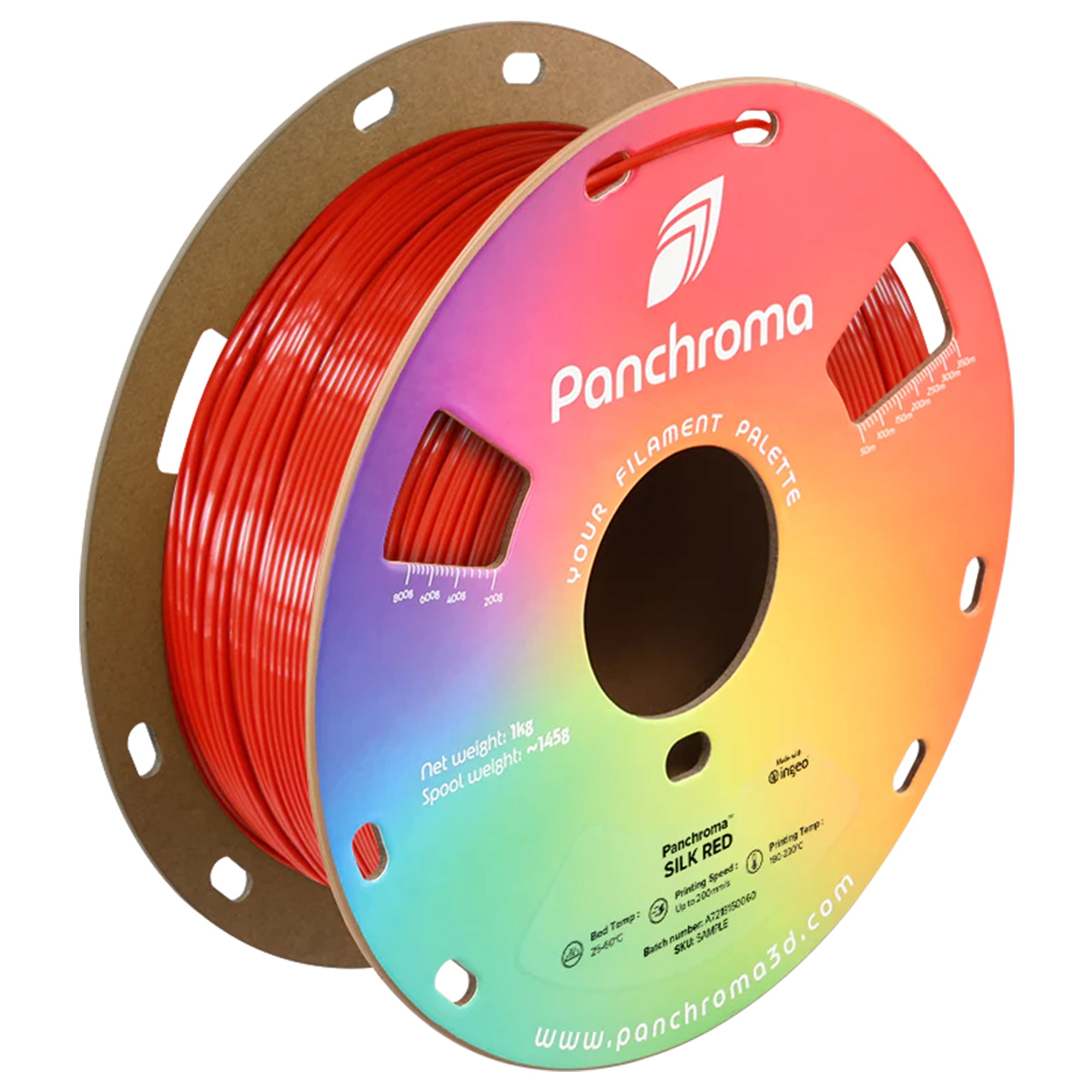 Polymaker Panchroma Silk PLA 1.75mm filament 1kg (NEW FORMULA)