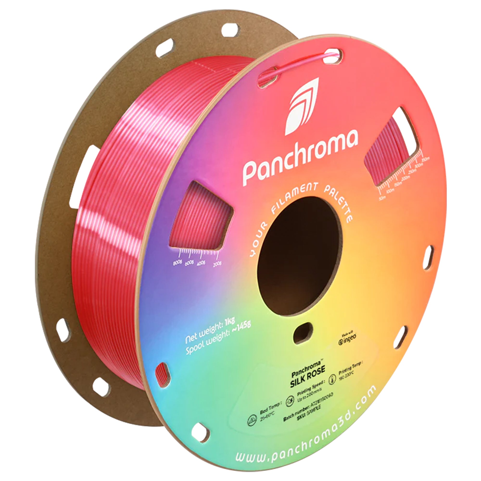 Polymaker Panchroma Silk PLA 1.75mm filament 1kg (NEW FORMULA)