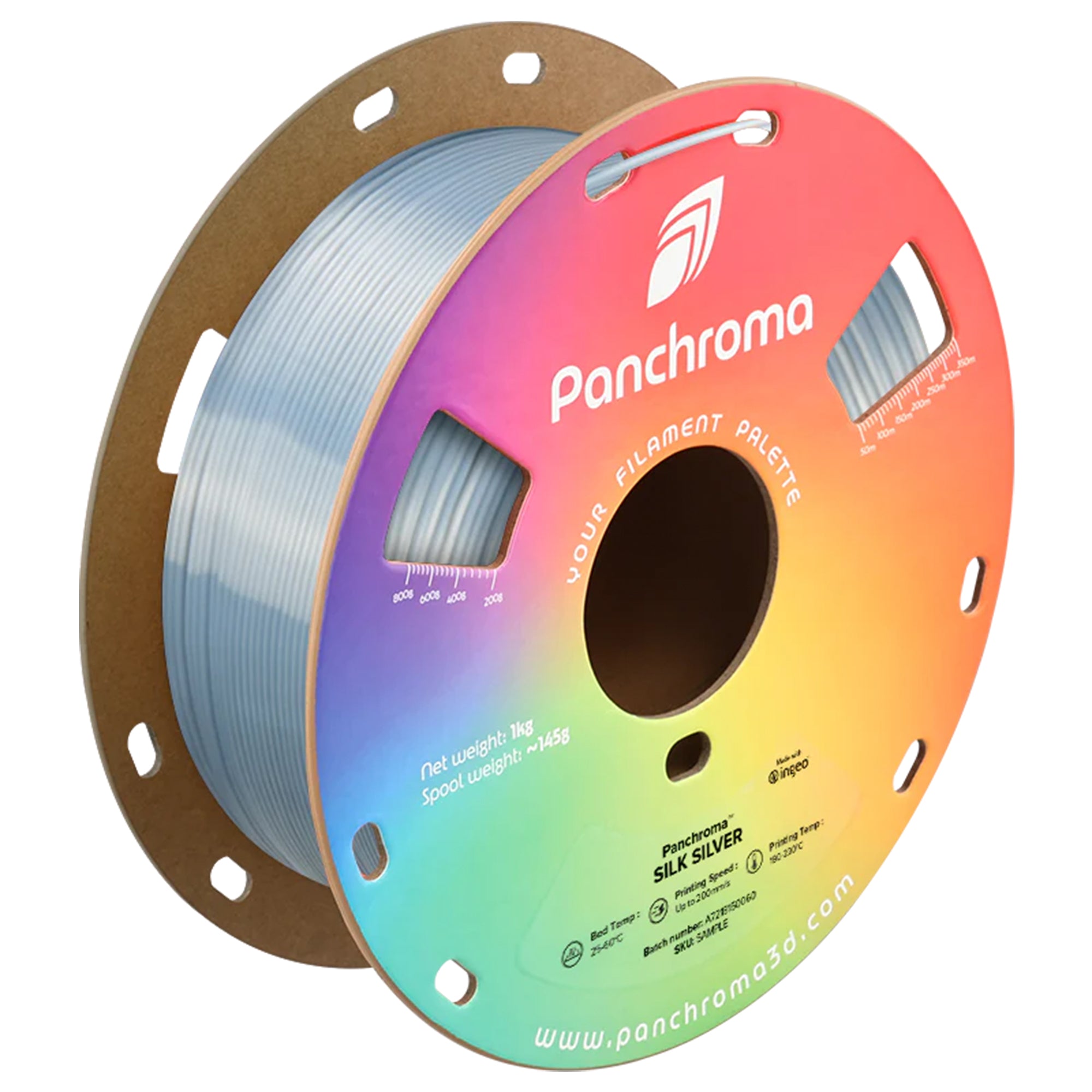 Polymaker Panchroma Silk PLA 1.75mm filament 1kg (NEW FORMULA)