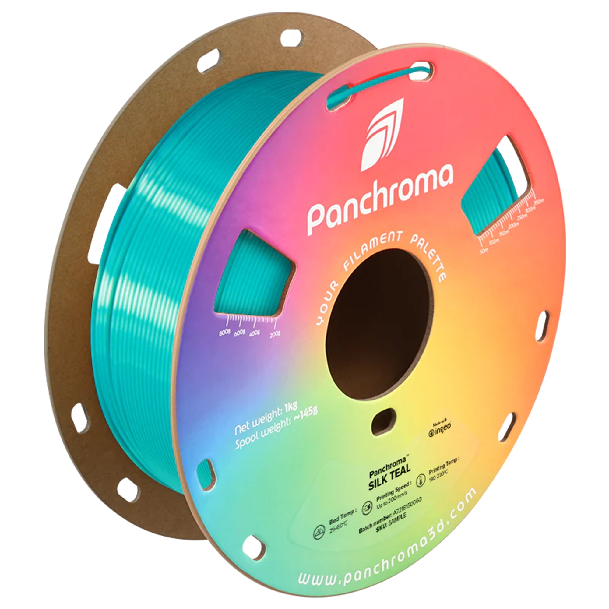 Polymaker Panchroma Silk PLA 1.75mm filament 1kg (NEW FORMULA)