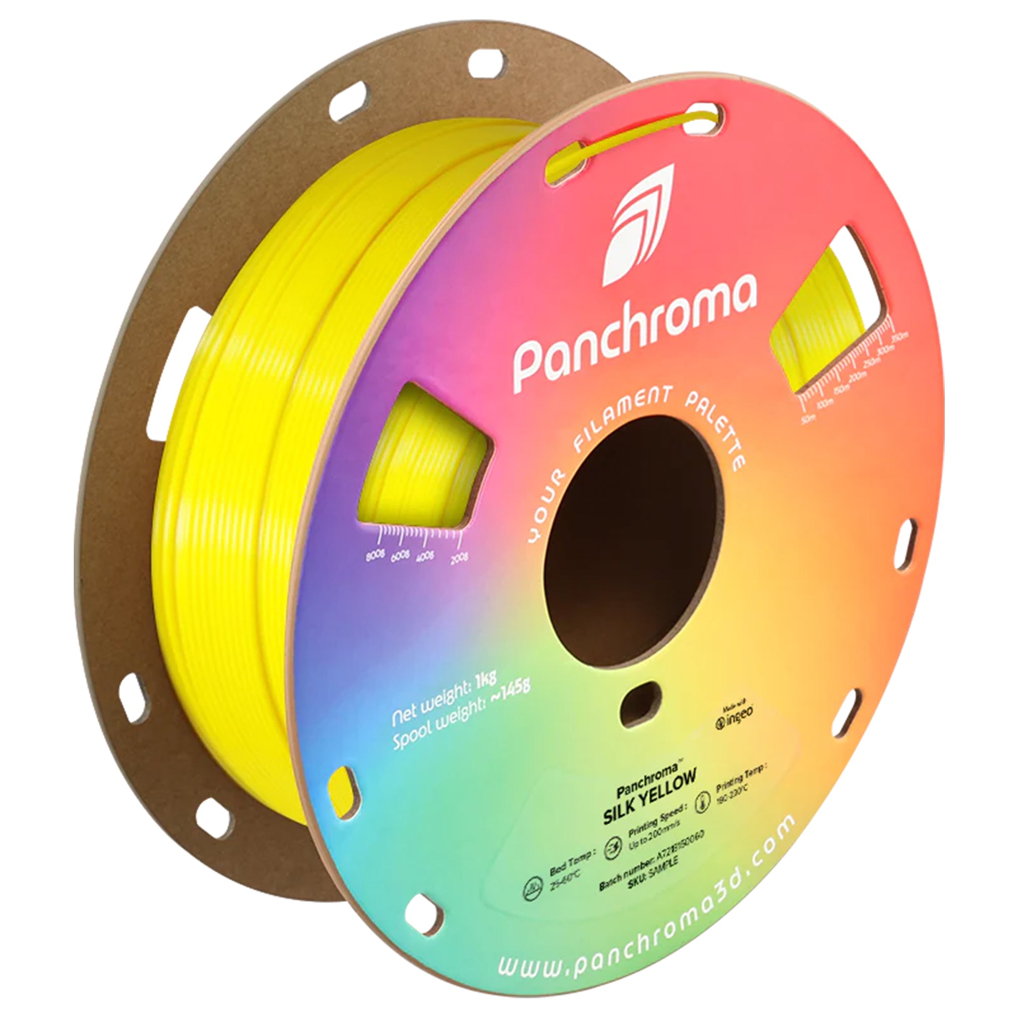 Polymaker Panchroma Silk PLA 1.75mm filament 1kg (NEW FORMULA)