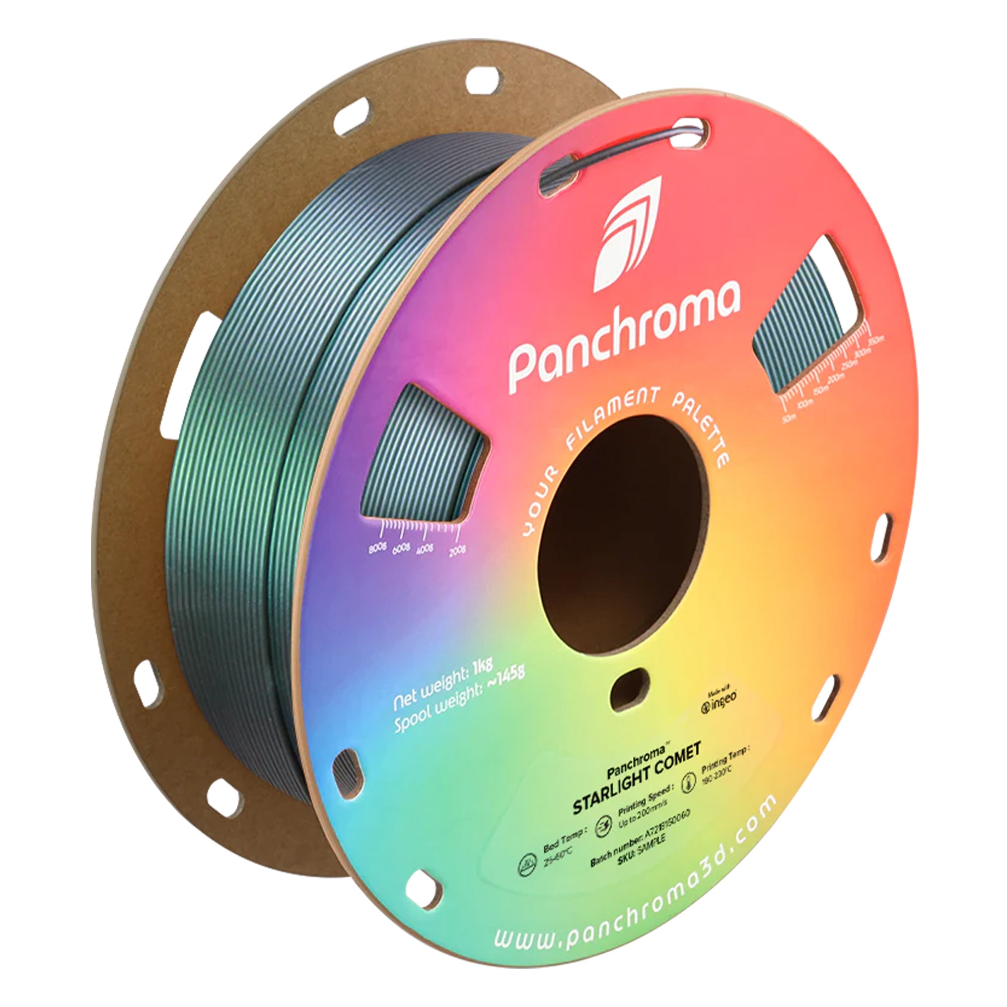 Panchroma Starlight PLA 1.75mm Filament 1kg (Formerly Polylite Starlight PLA)