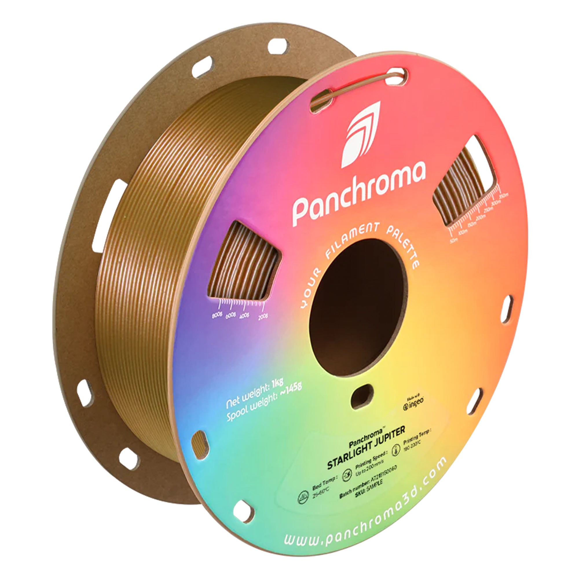 Panchroma Starlight PLA 1.75mm Filament 1kg (Formerly Polylite Starlight PLA)