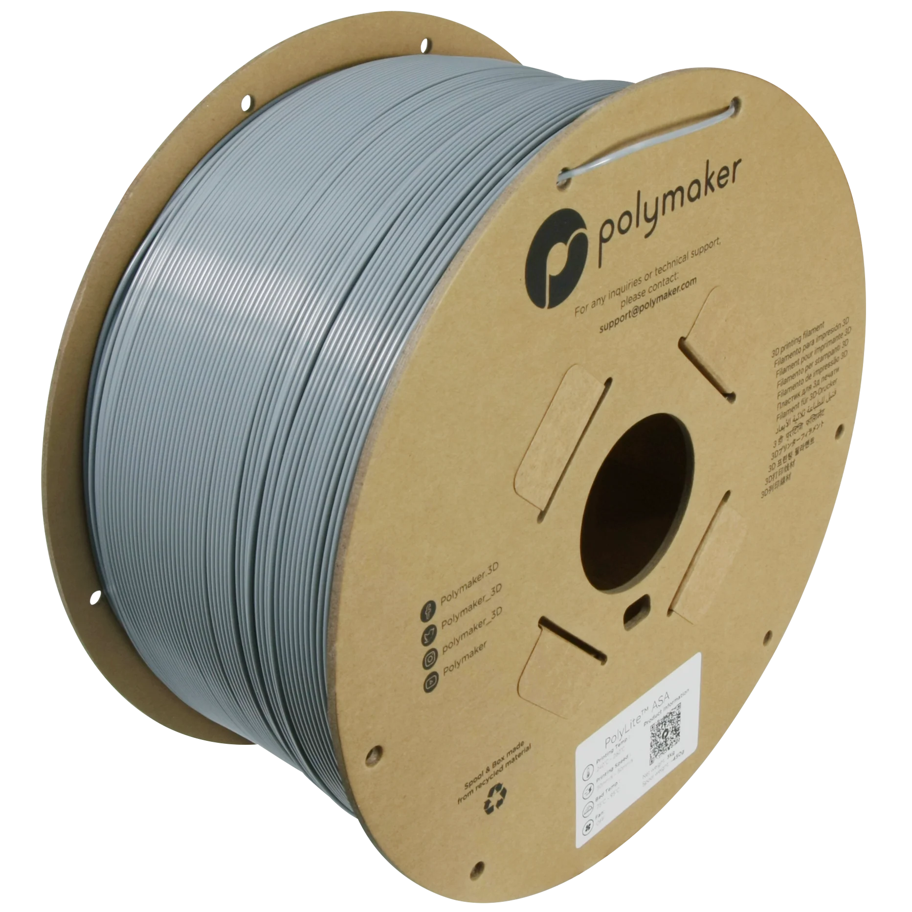 Polymaker PolyLite ASA 1.75mm Filament 3kg