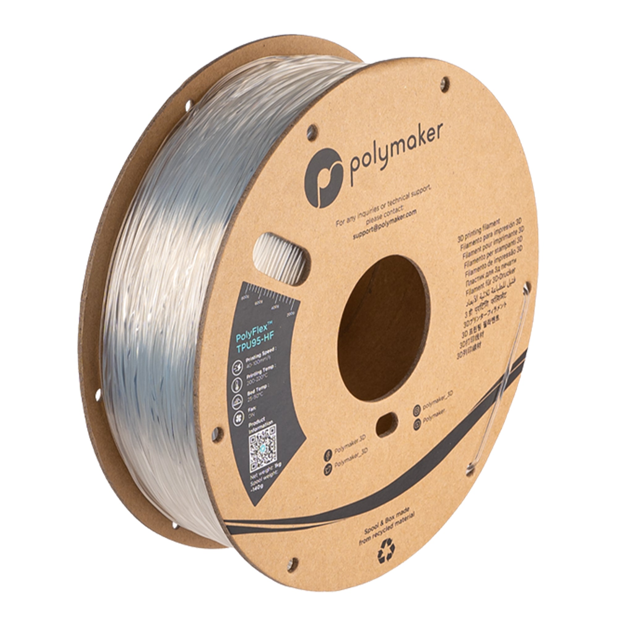 Polymaker Polyflex TPU95 High Flow Filament 1.75mm 1kg