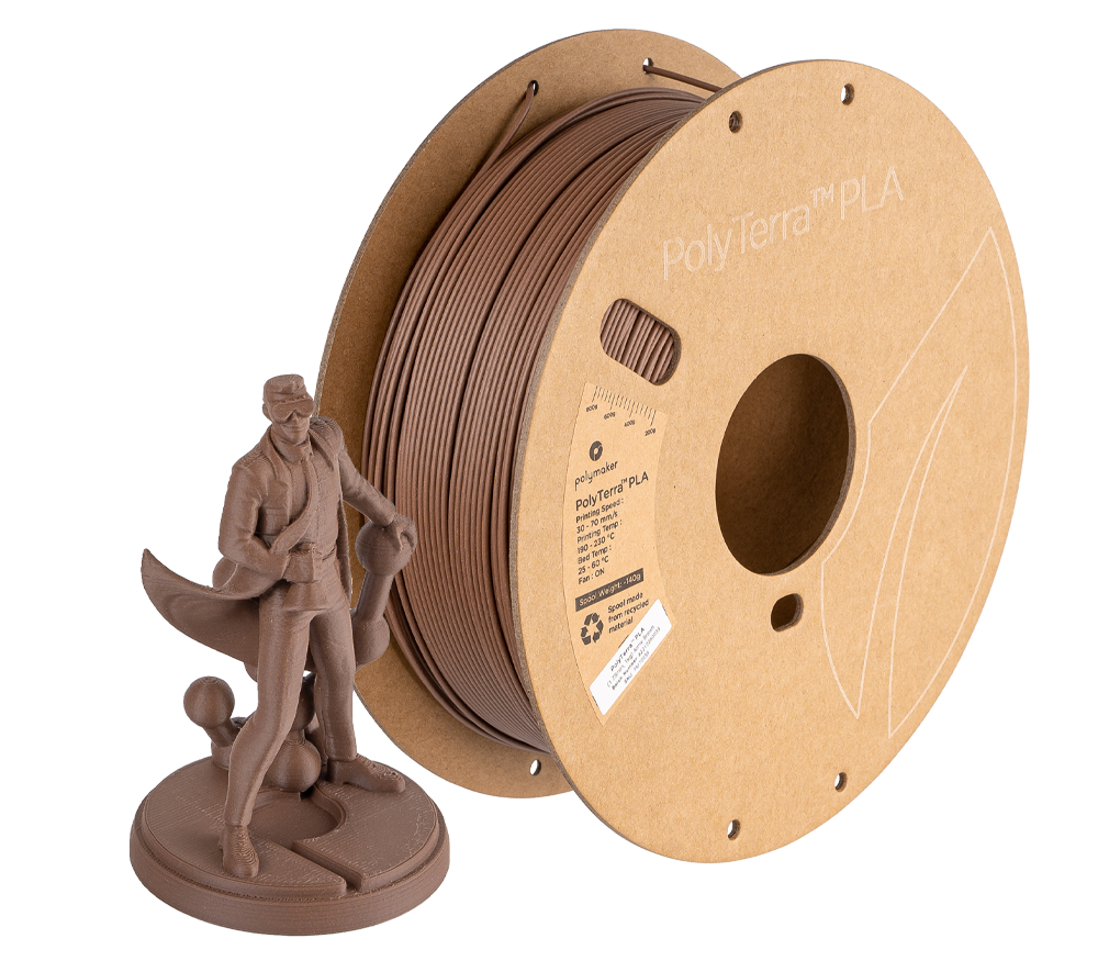 Polymaker PolyTerra PLA Matte Filament 1.75mm 1kg